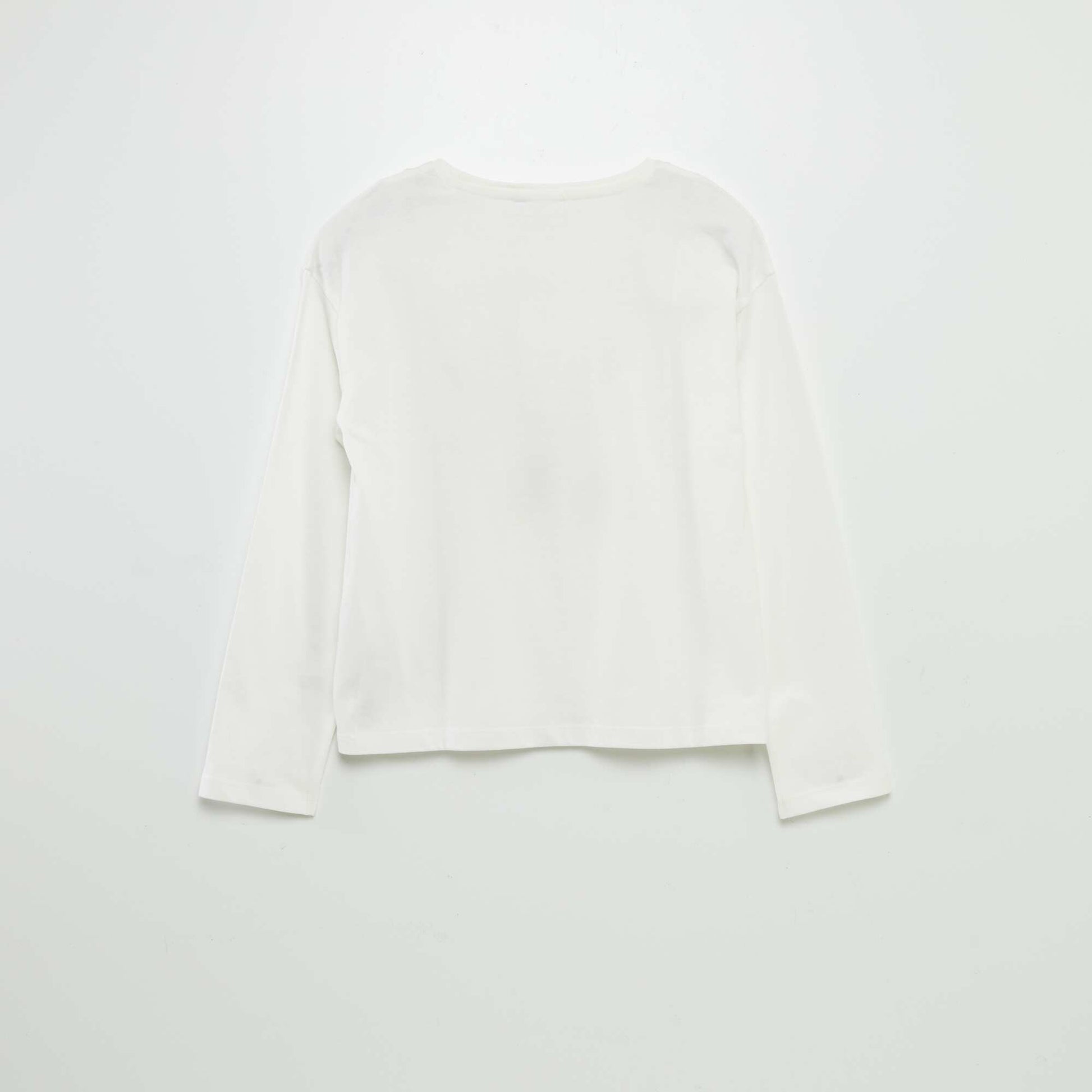 T-shirt 'Minnie' 'Disney' manches longues Blanc