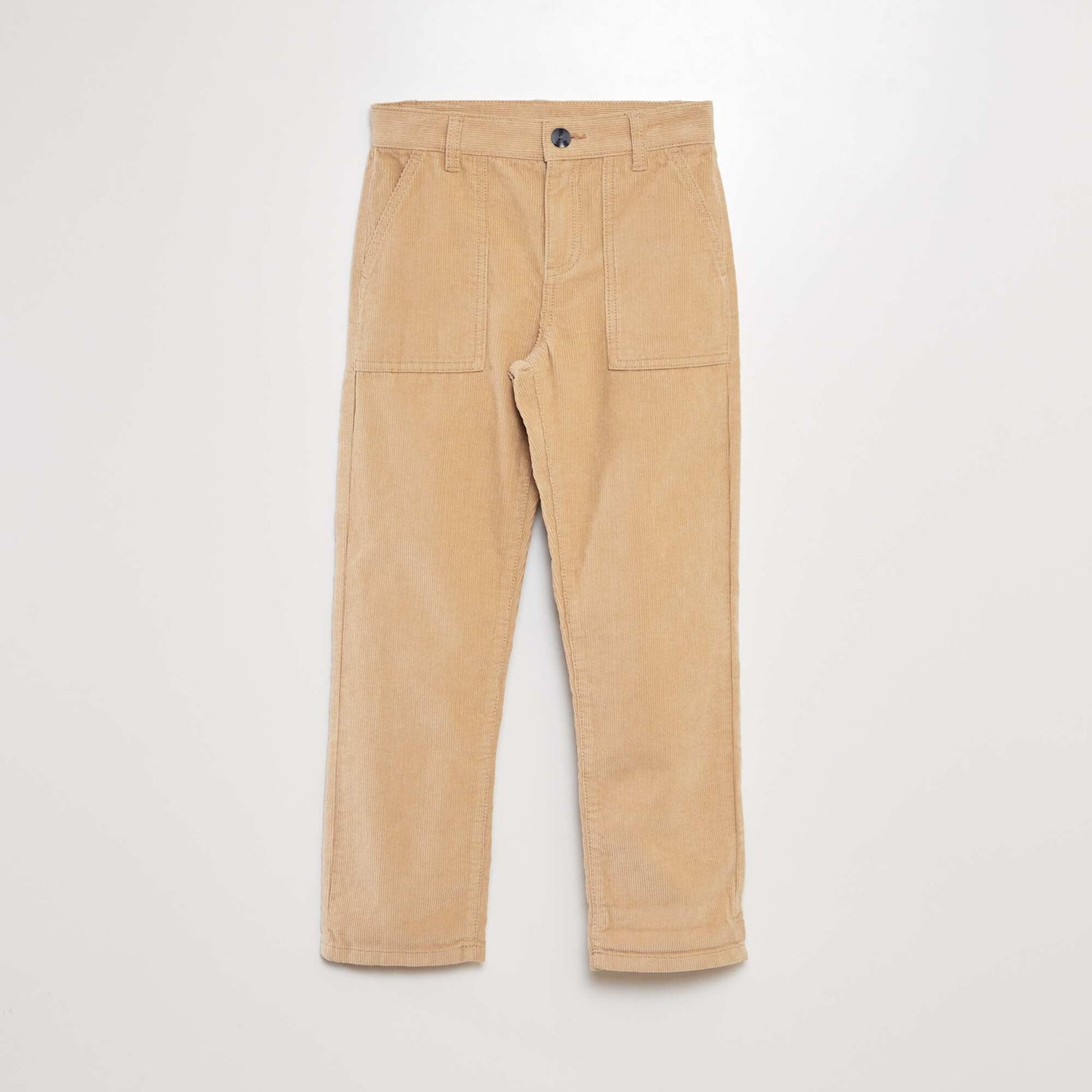 Pantalon en velours c tel  Beige