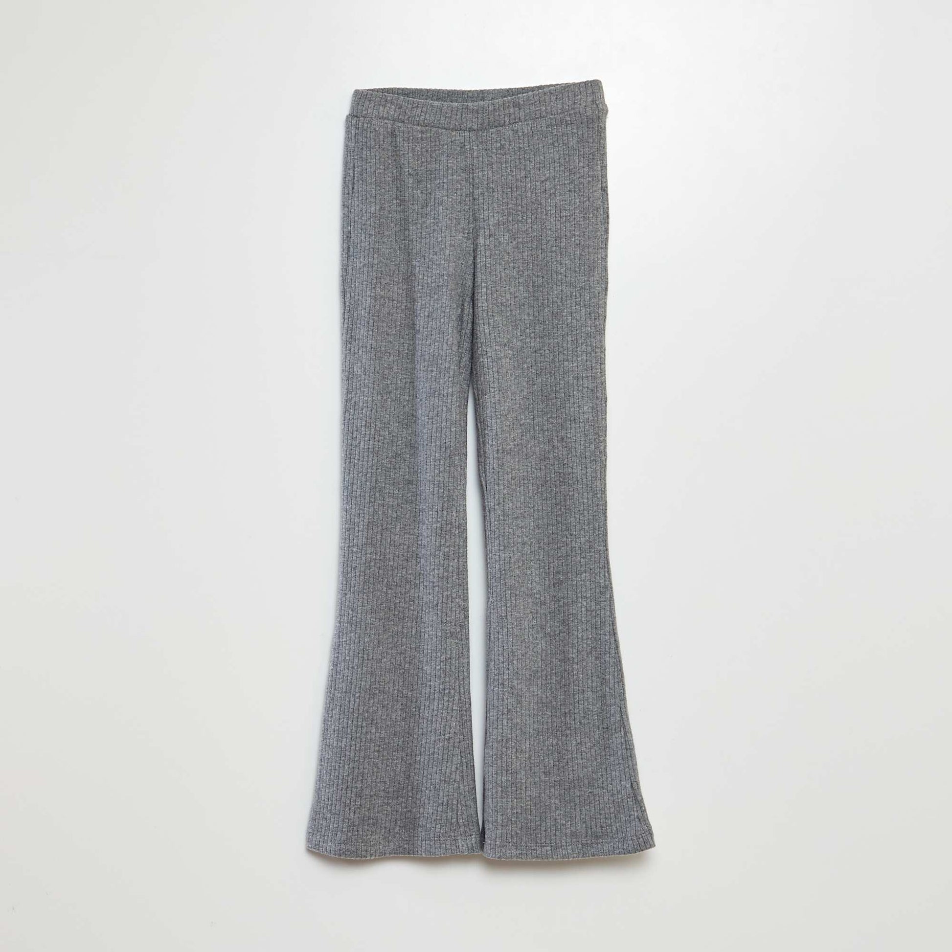 Pantalon c tel flare/bootcut Gris