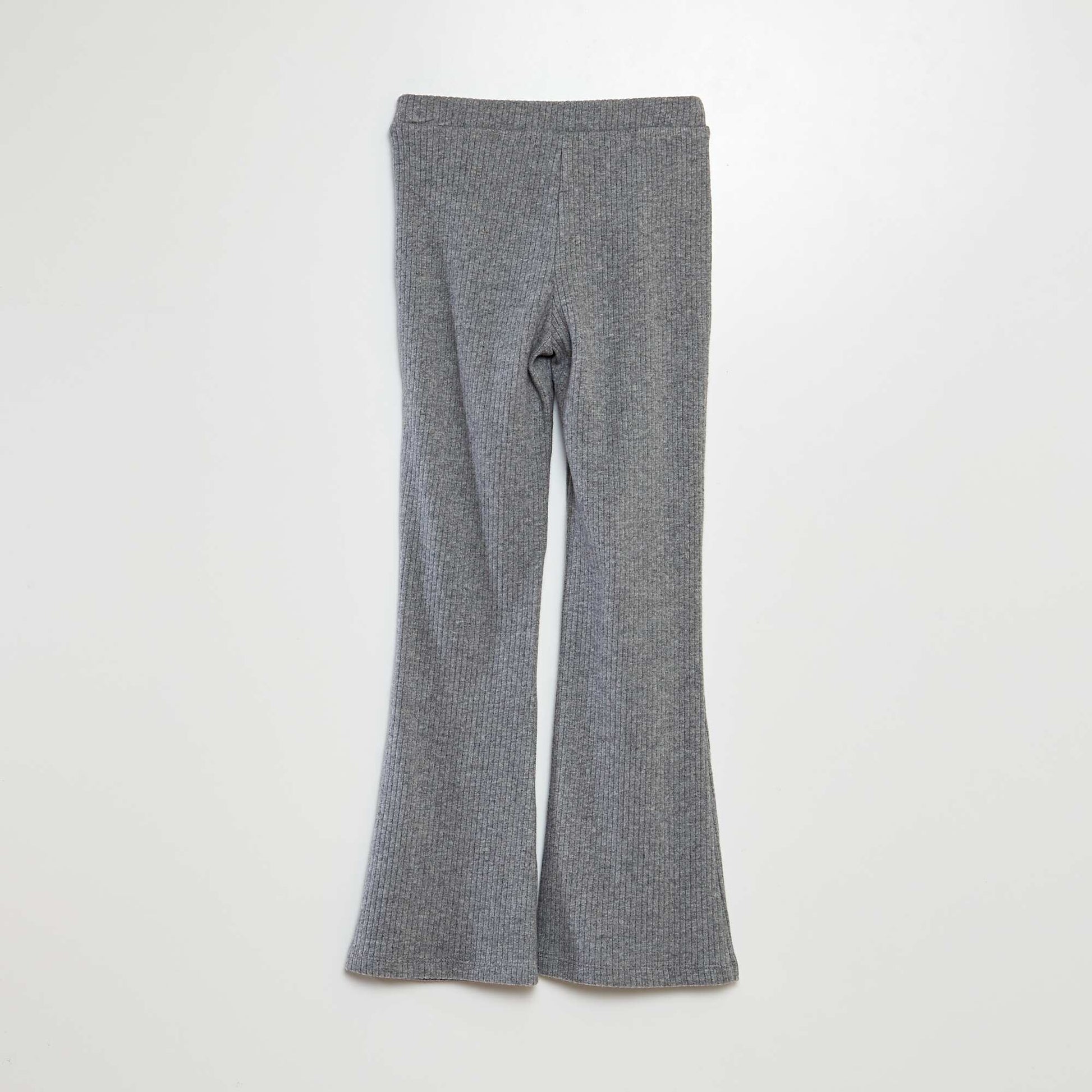 Pantalon c tel flare/bootcut Gris