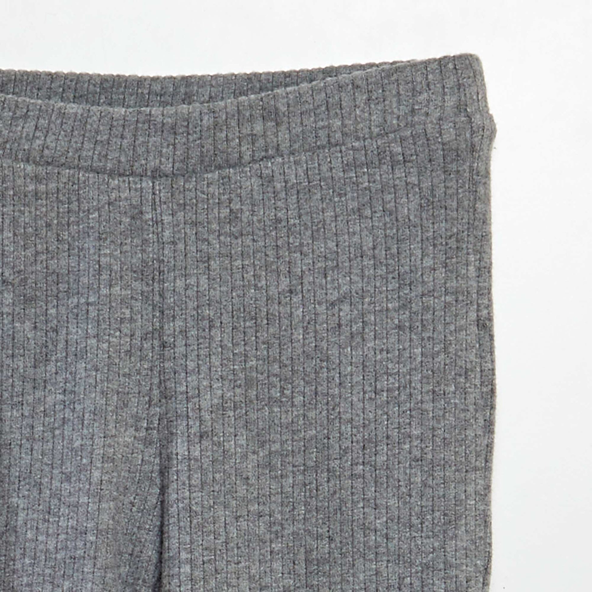 Pantalon c tel flare/bootcut Gris