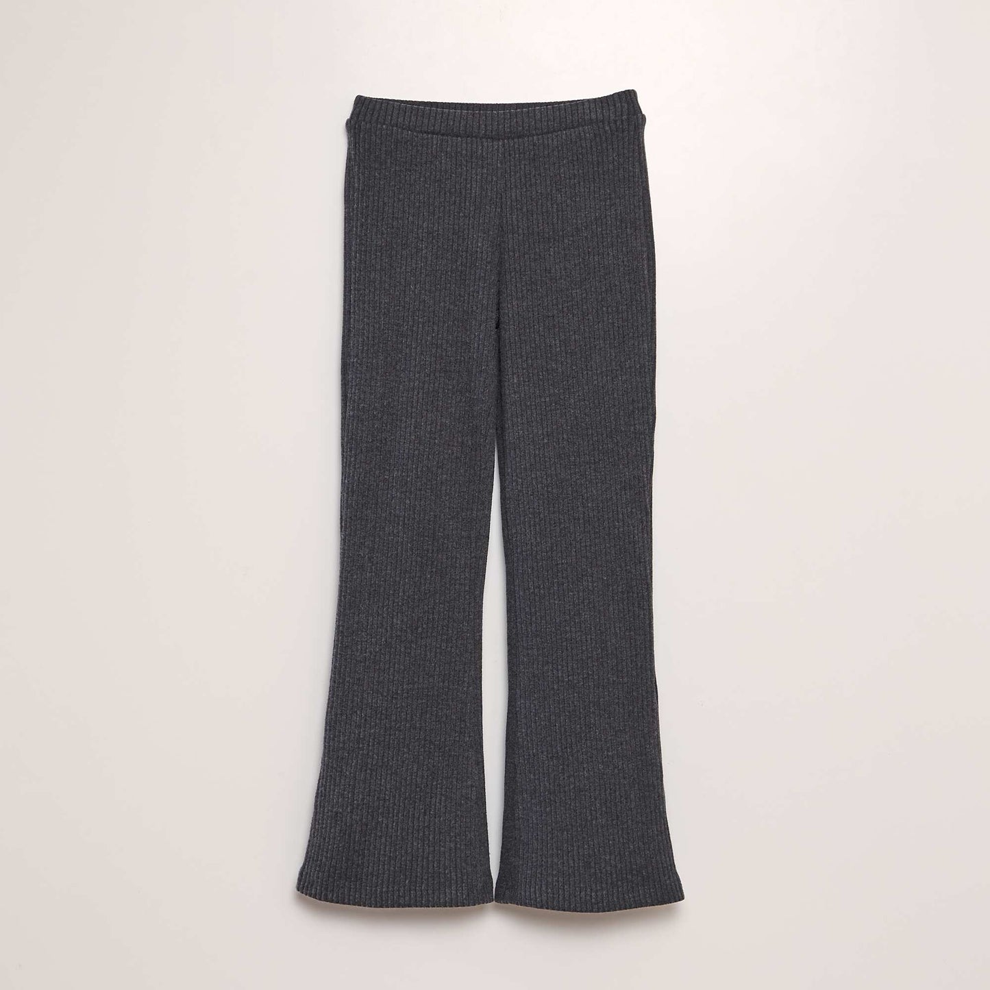 Pantalon c tel  flare/bootcut Gris fonc