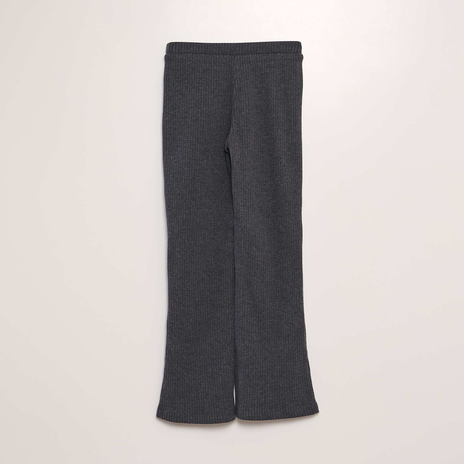 Pantalon c tel flare/bootcut Gris fonc