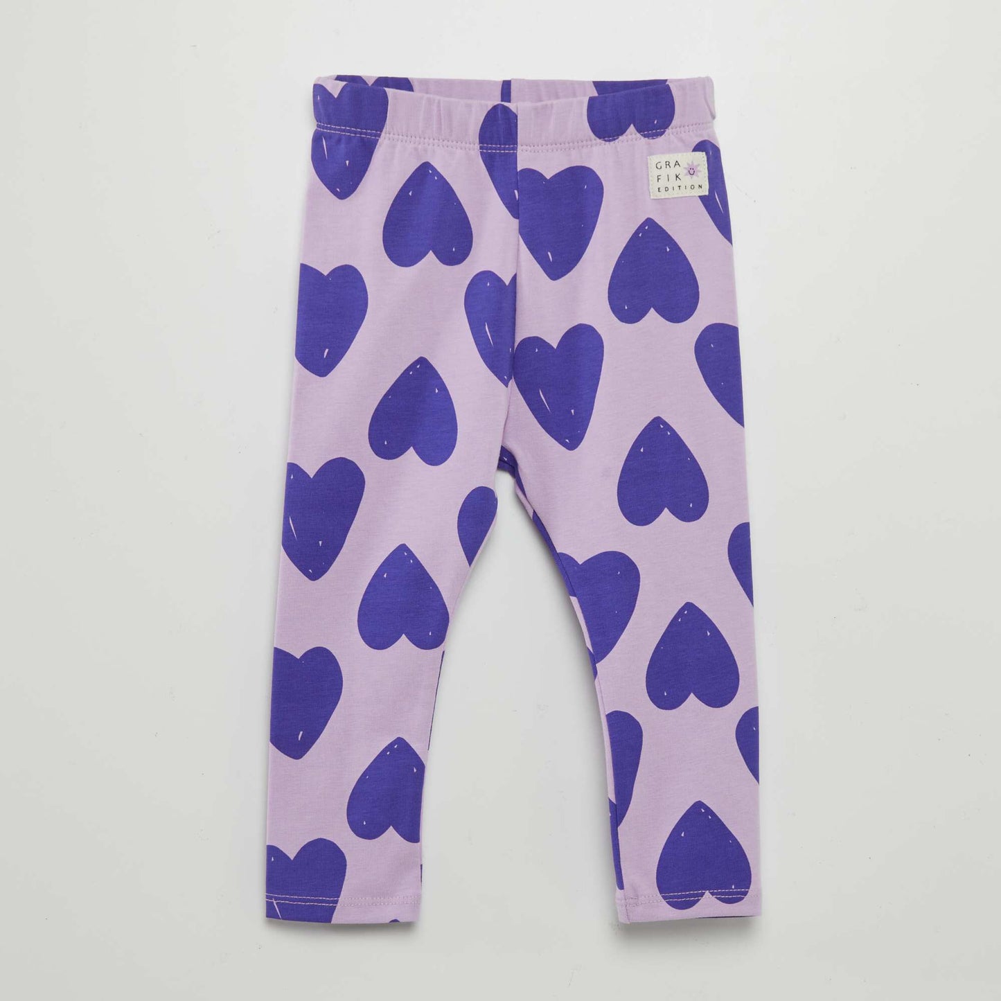 Legging long en jersey - Grafik Edition Violet