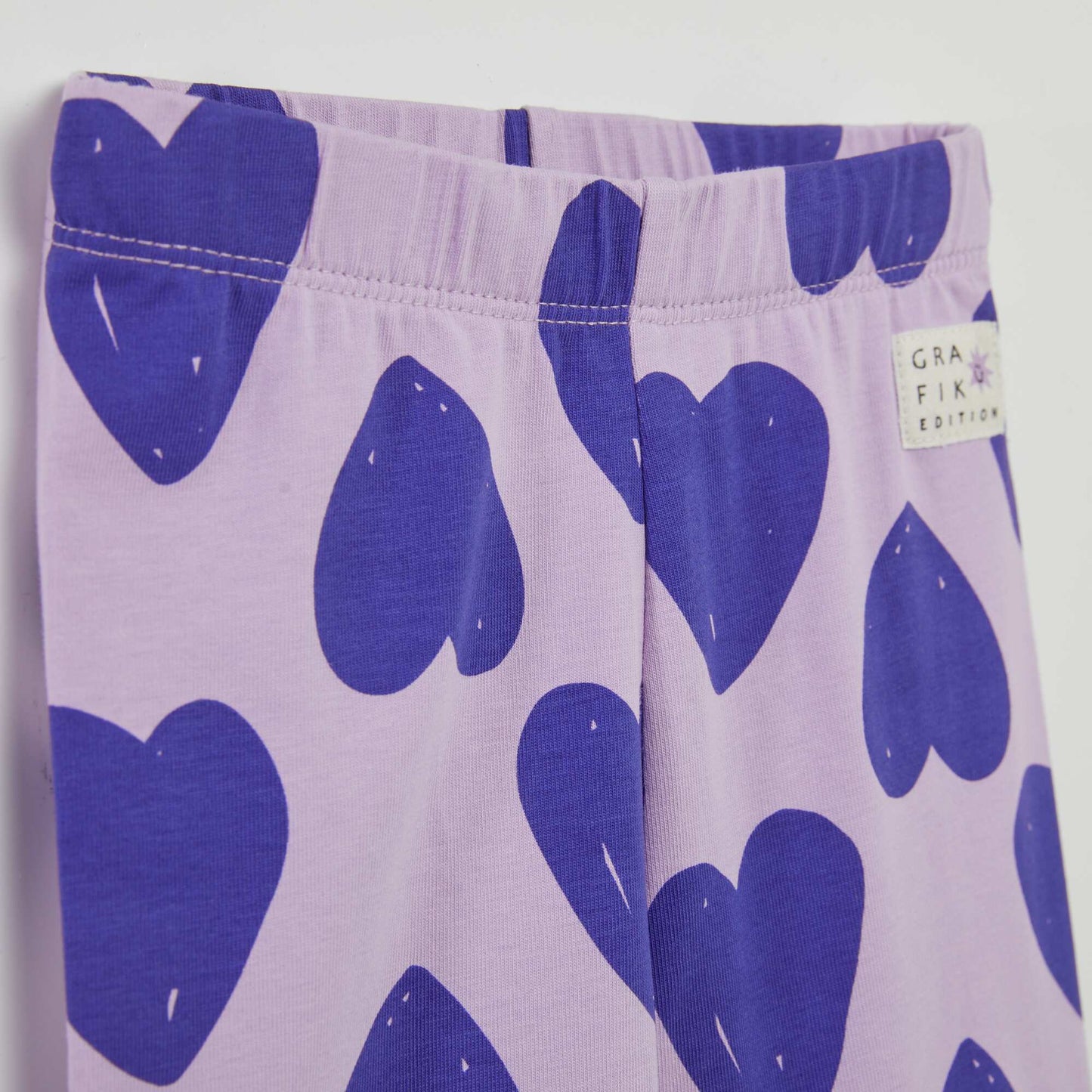 Legging long en jersey - Grafik Edition Violet