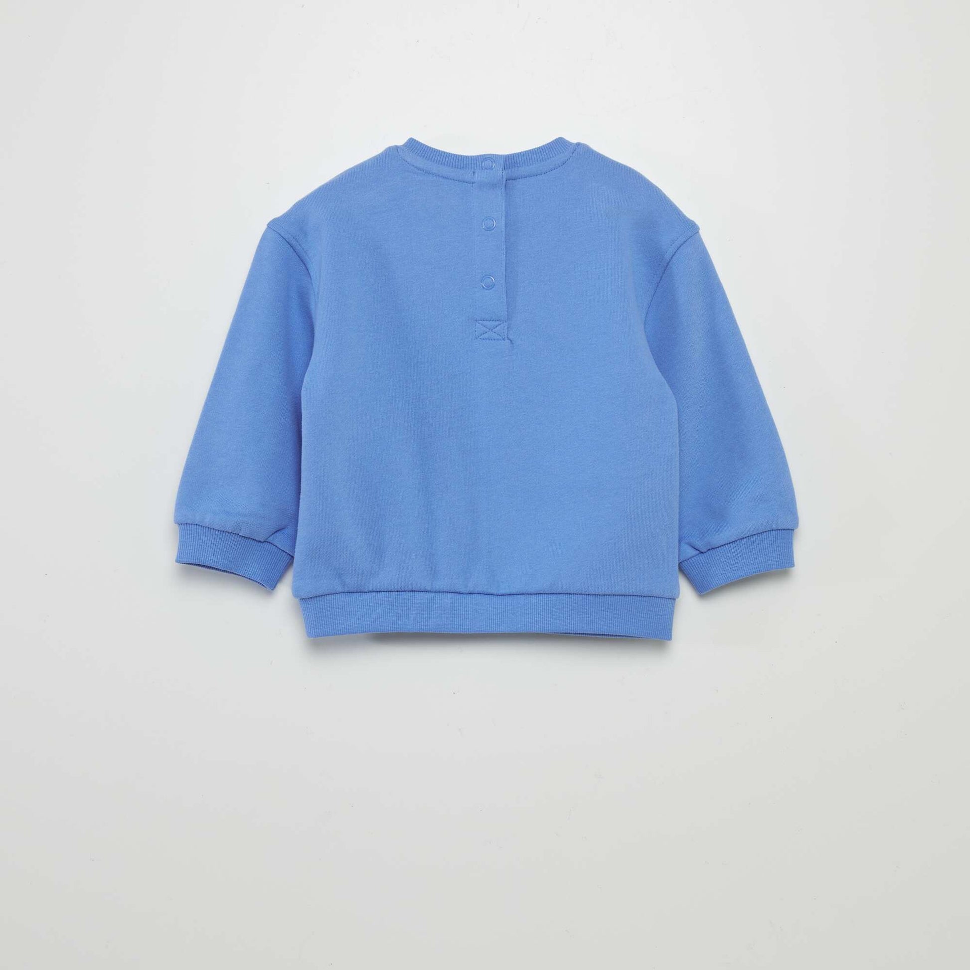 Sweat en molleton imprim - Grafik Edition Bleu