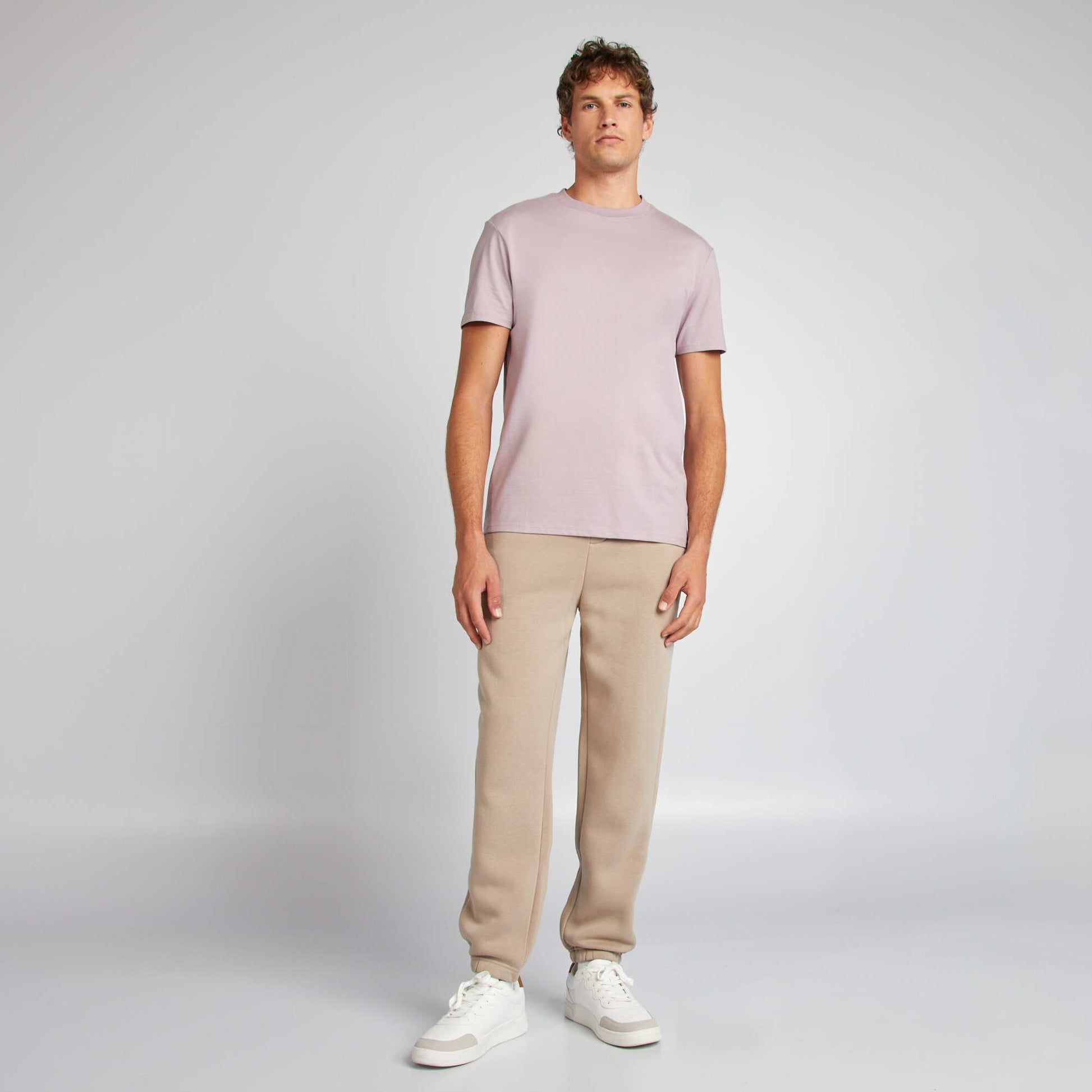 Jogging regular uni beige