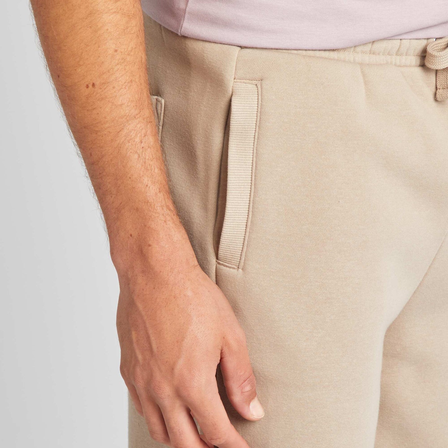 Jogging regular uni beige