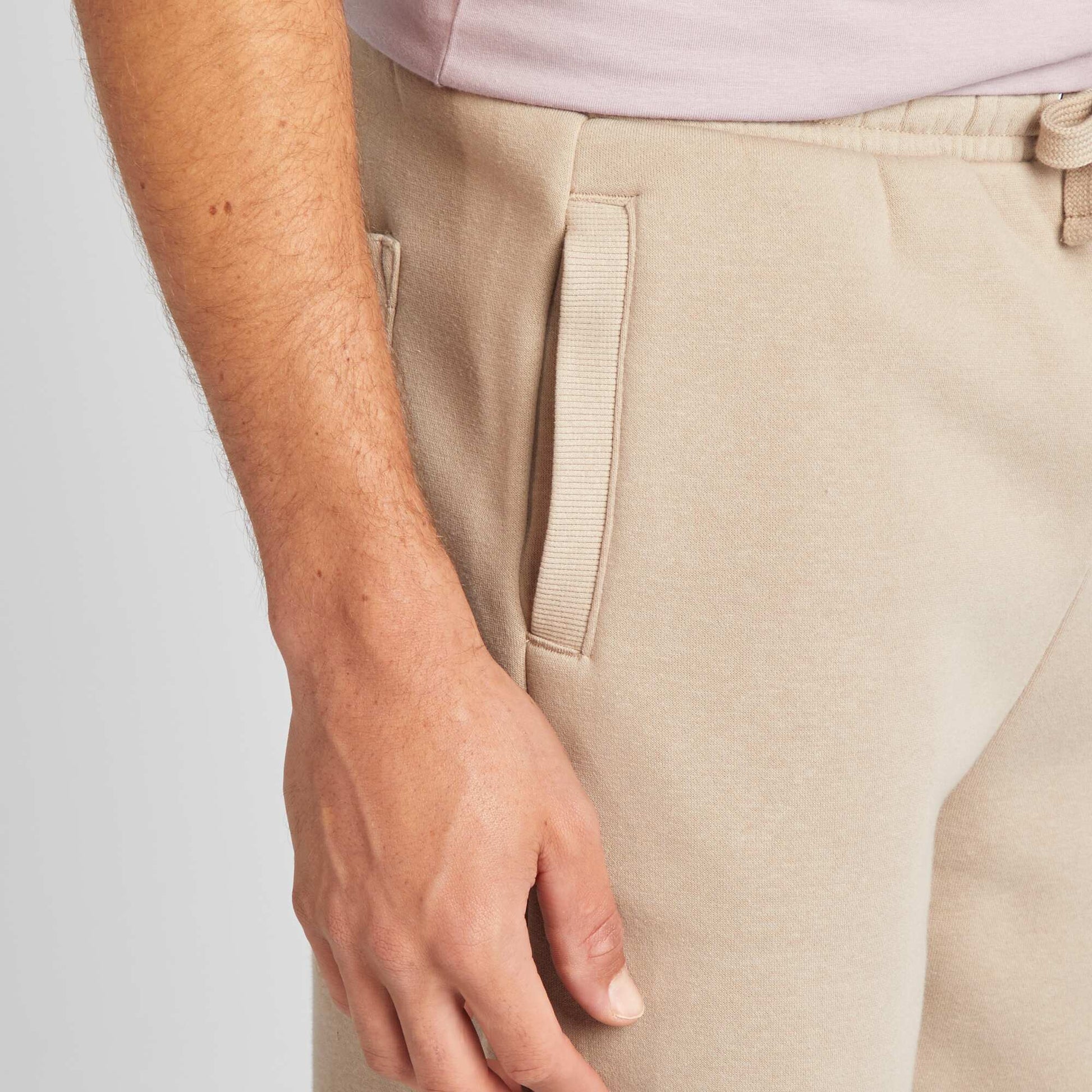 Jogging regular uni beige