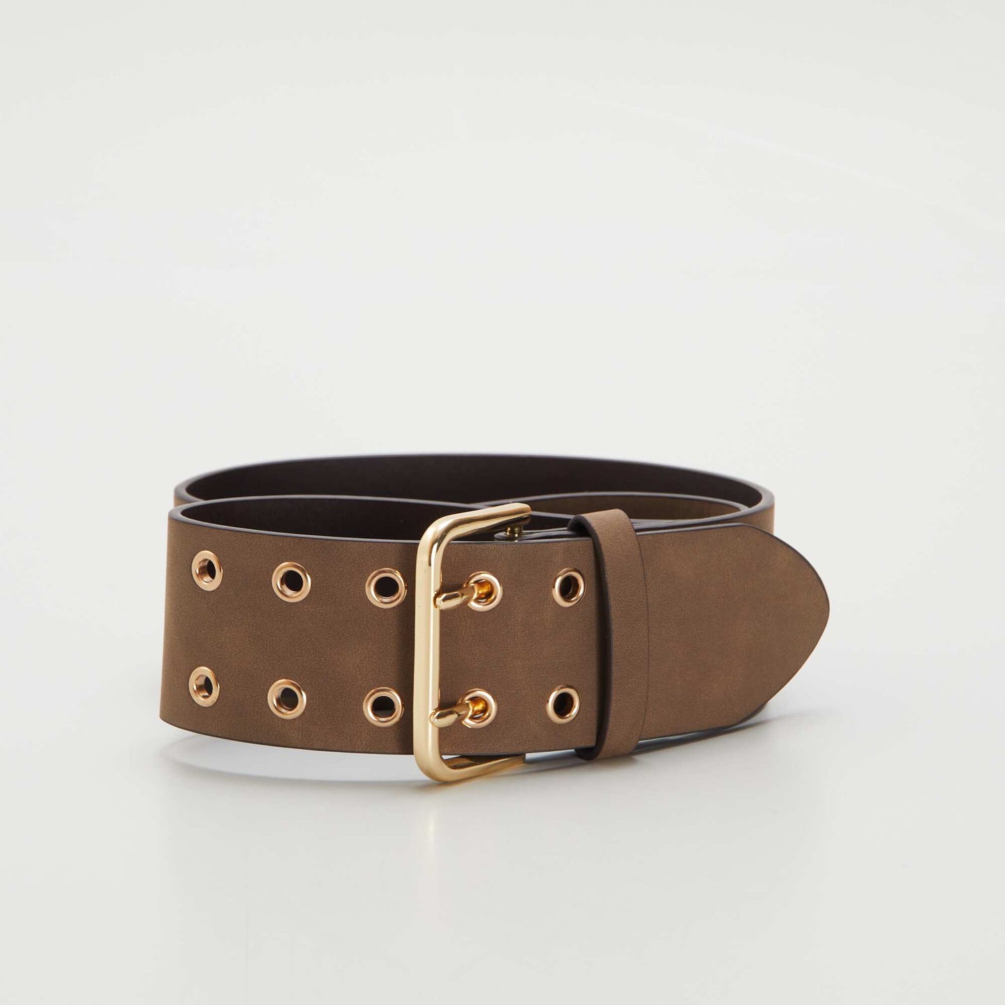 Ceinture en simili Marron