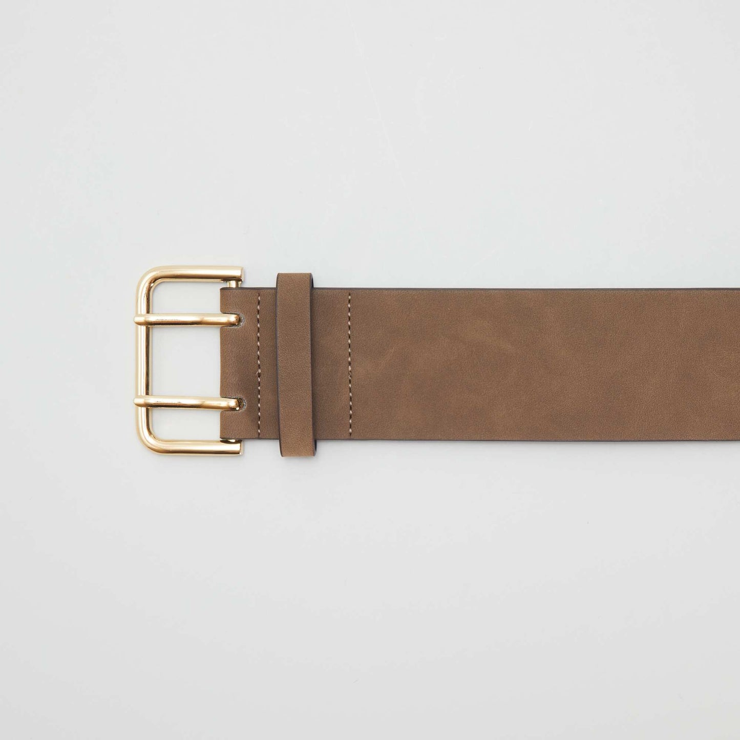 Ceinture en simili Marron