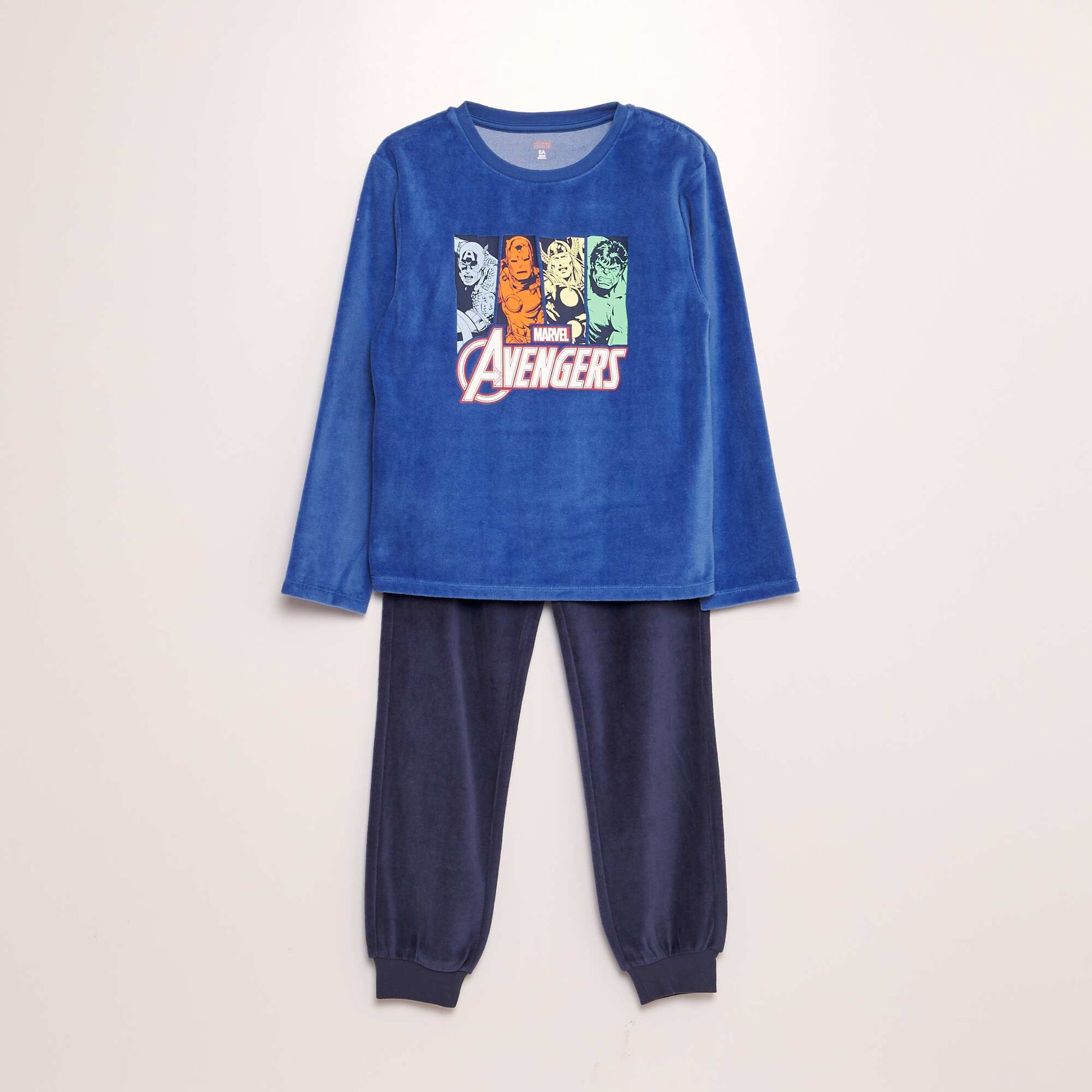 Pyjama long 'Avengers' 'Marvel' - 2 pi ces Bleu