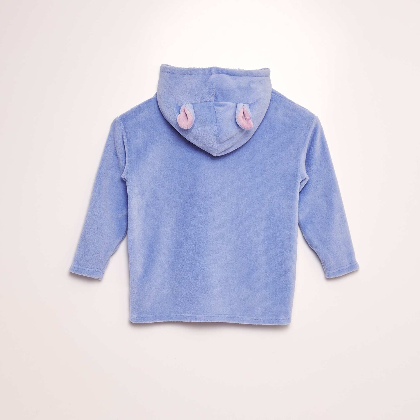 Sweat capuche en polaire 'Stitch' Bleu