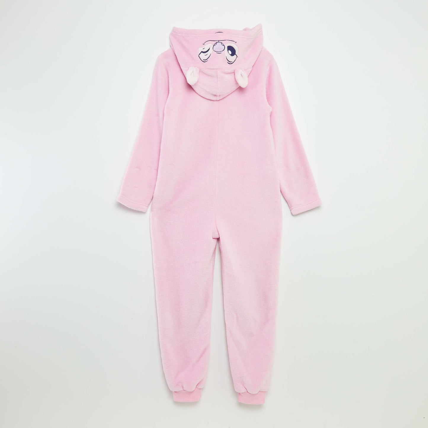 Combinaison de nuit en polaire 'Stitch' Rose