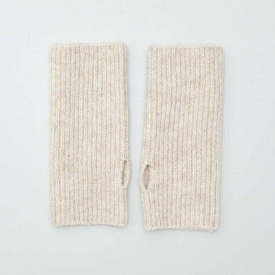 Mitaines en maille c tel es Beige