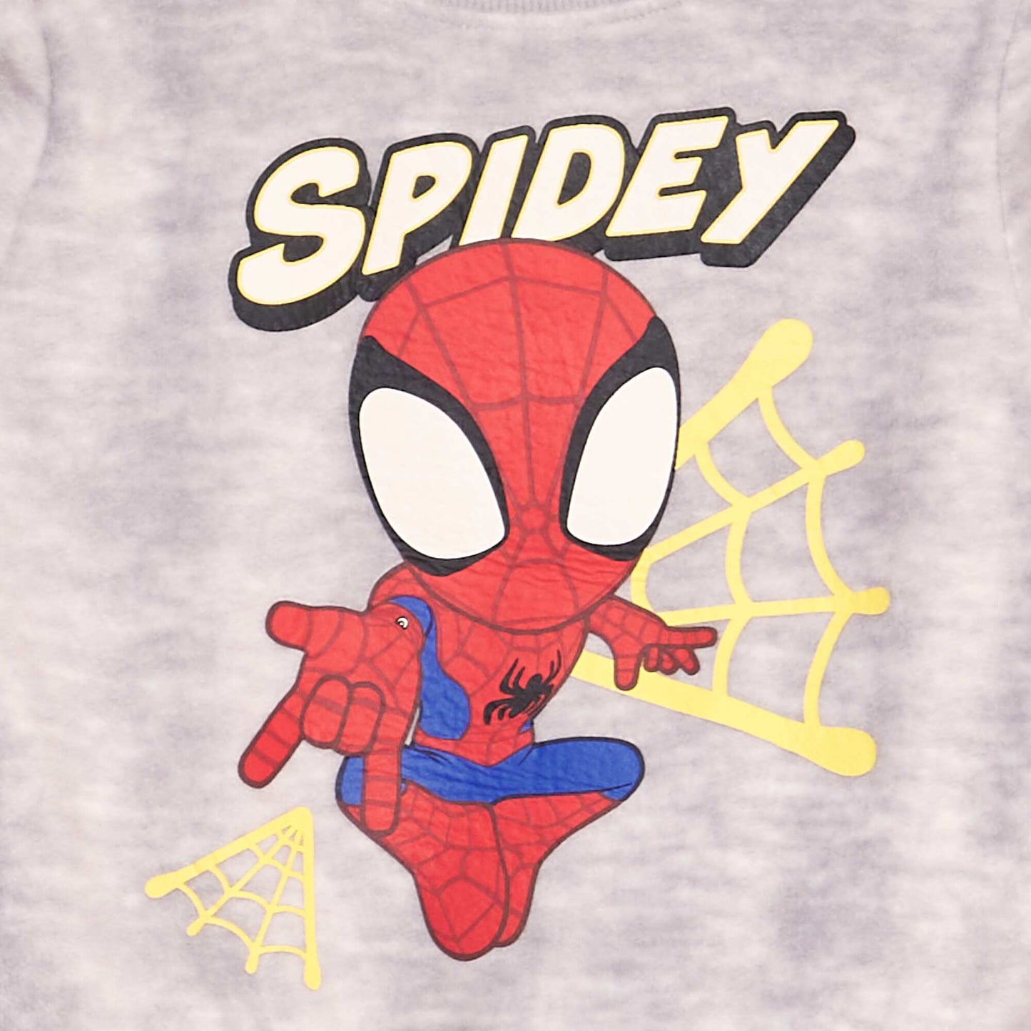 Ensemble pyjama polaire 'Spider-man' - 2 pièces Gris/bleu