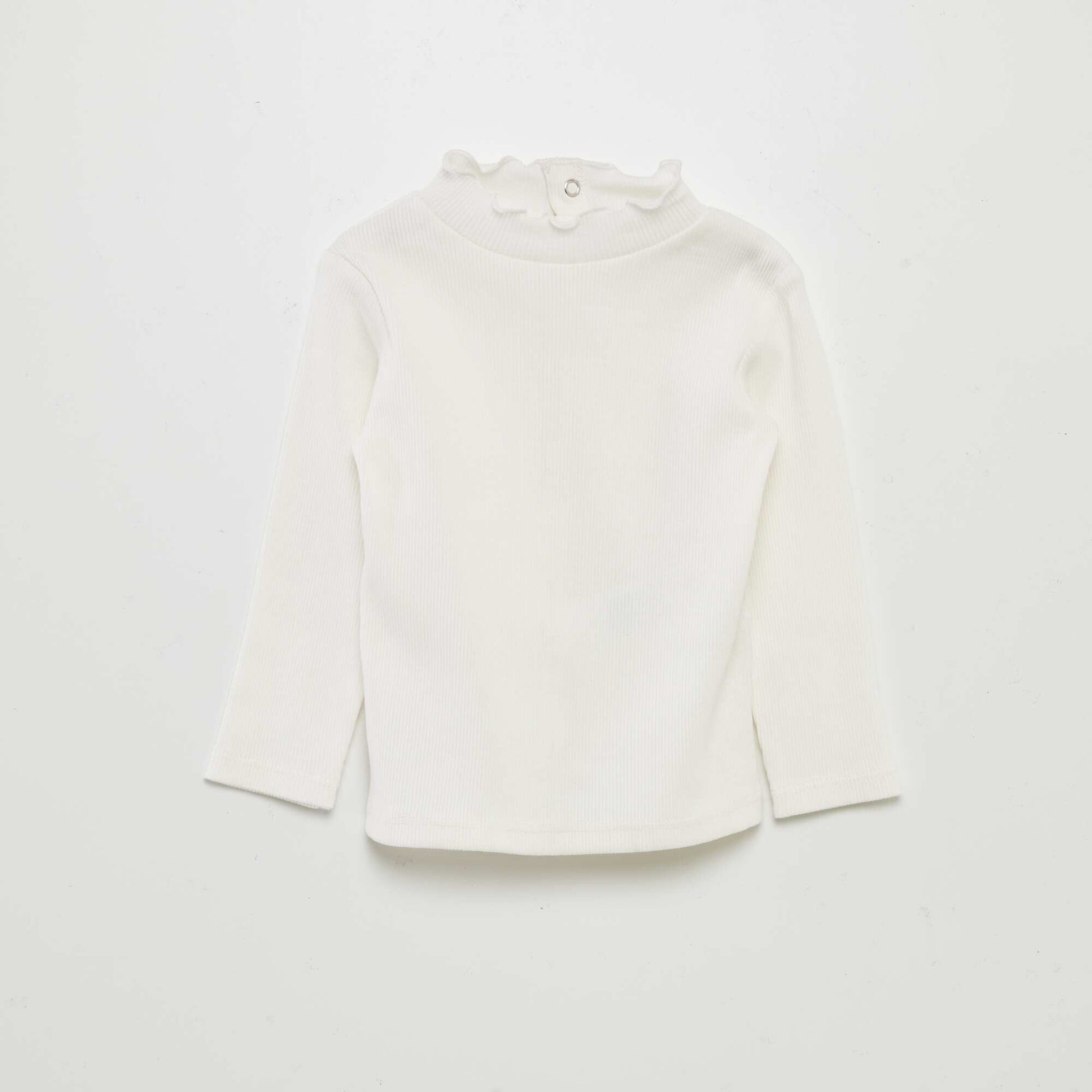 Sous-pull en maille c tel e Balnc