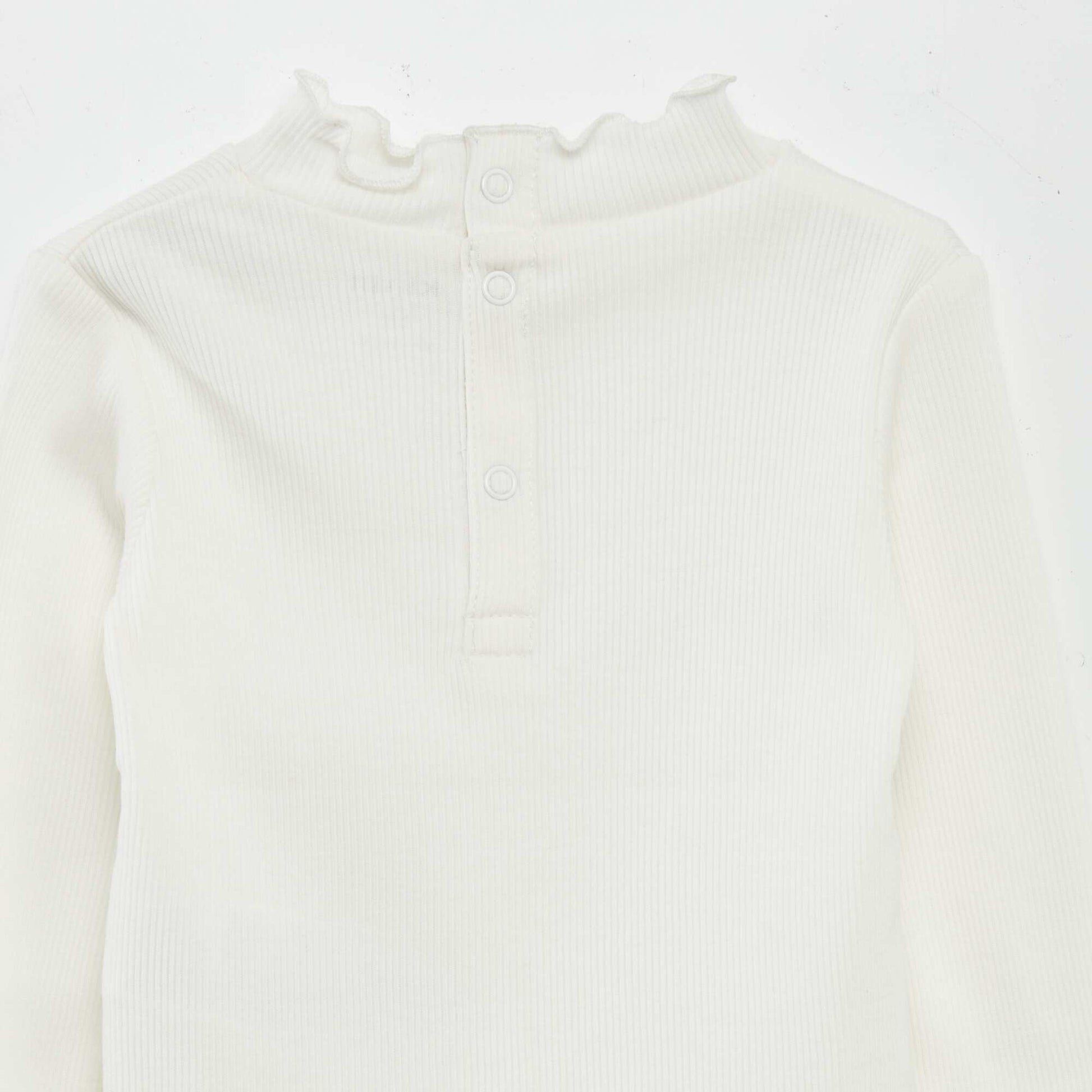 Sous-pull en maille c tel e Balnc
