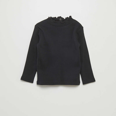Sous-pull en maille c tel e noir