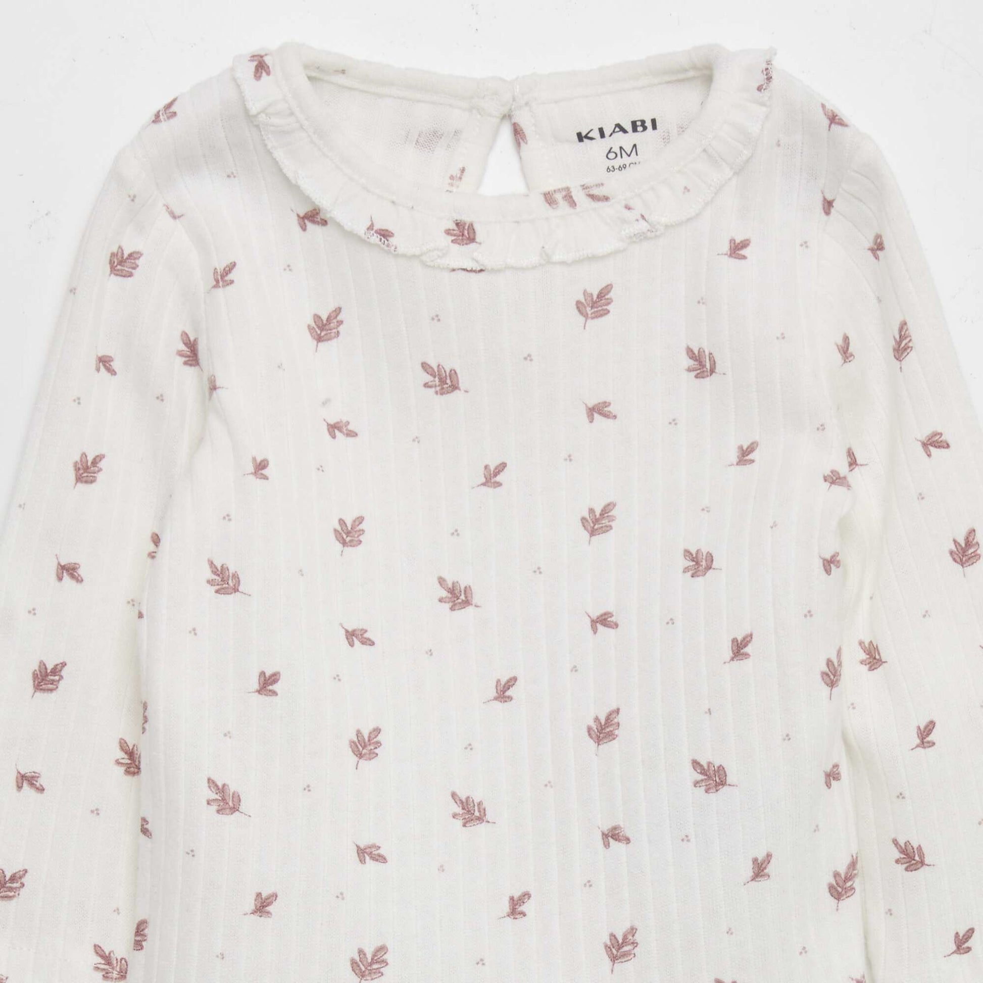T-shirt c tel imprim Blanc