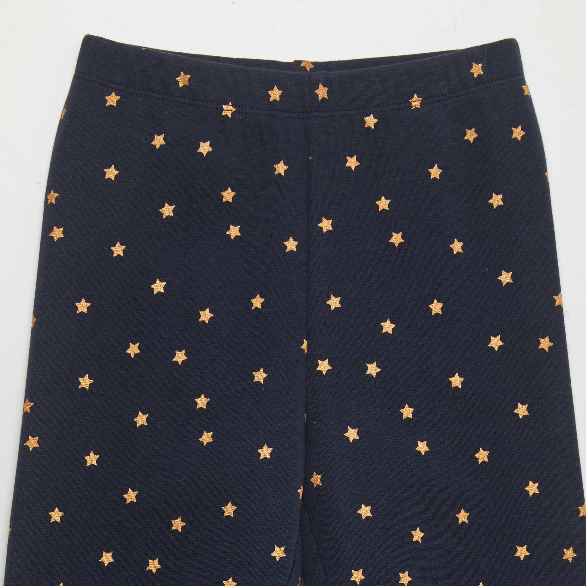 Legging en molleton motif Marine
