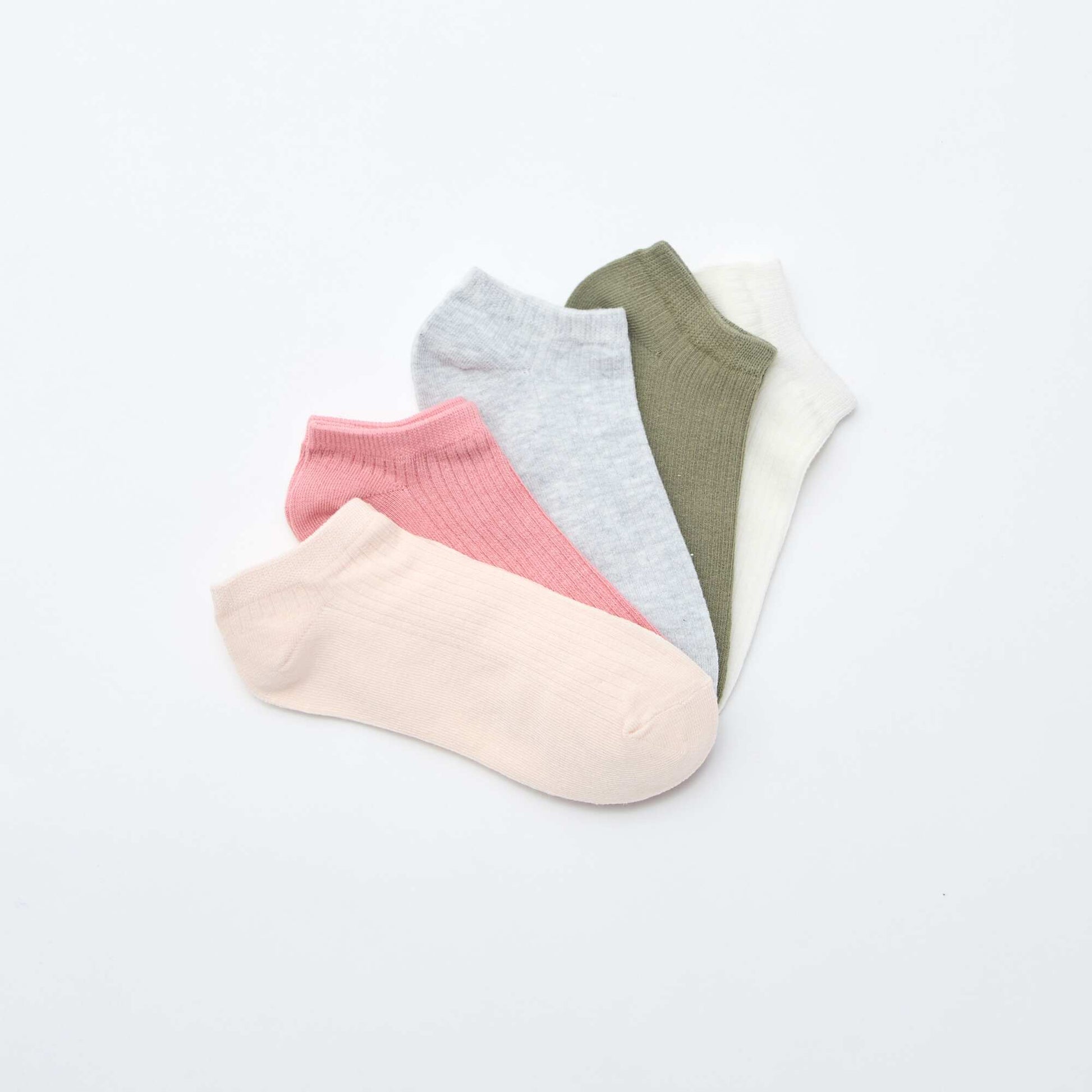 Lot de 5 paires invisibles ROSE