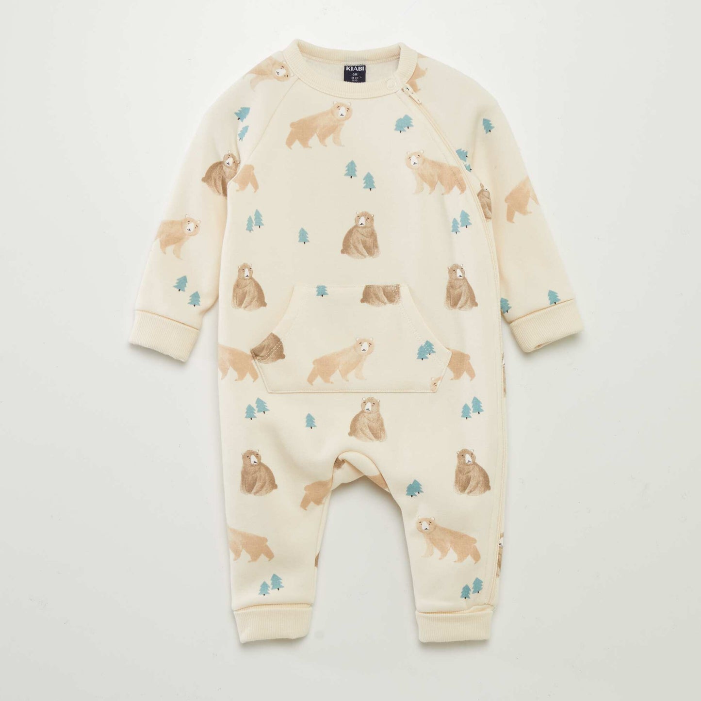 Pyjama dors-bien évolutif avec imprimé Beige 'ours'