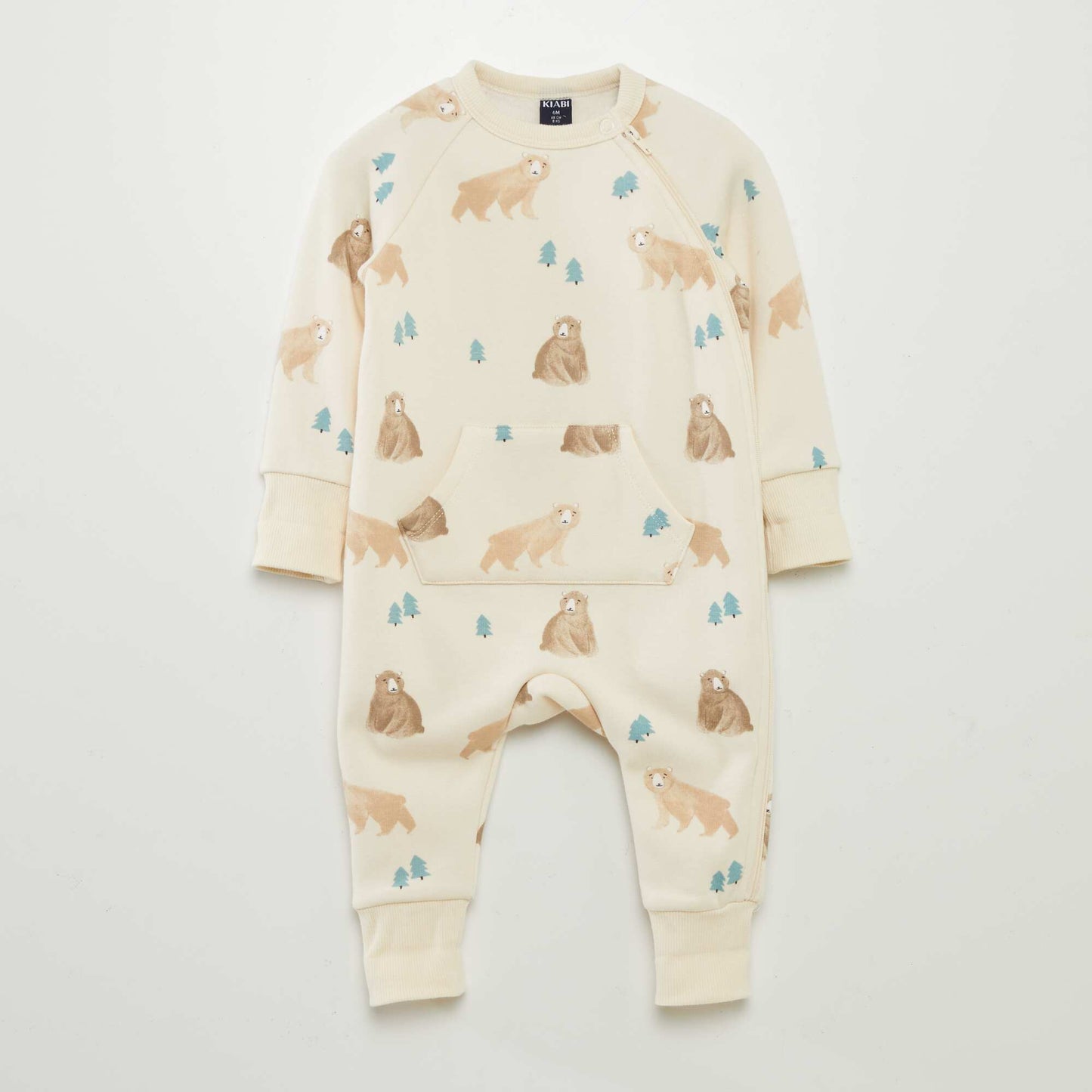 Pyjama dors-bien évolutif avec imprimé Beige 'ours'