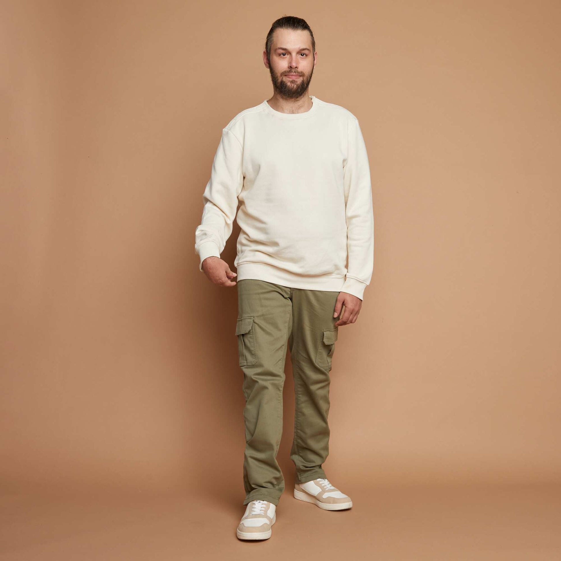 Pantalon regular avec poches à rabat - So Easy VERT