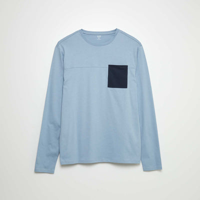 T-shirt bicolore - So Easy BLEU