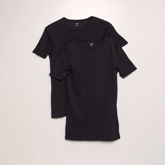 Lot de 2 tee-shirt basiques noir