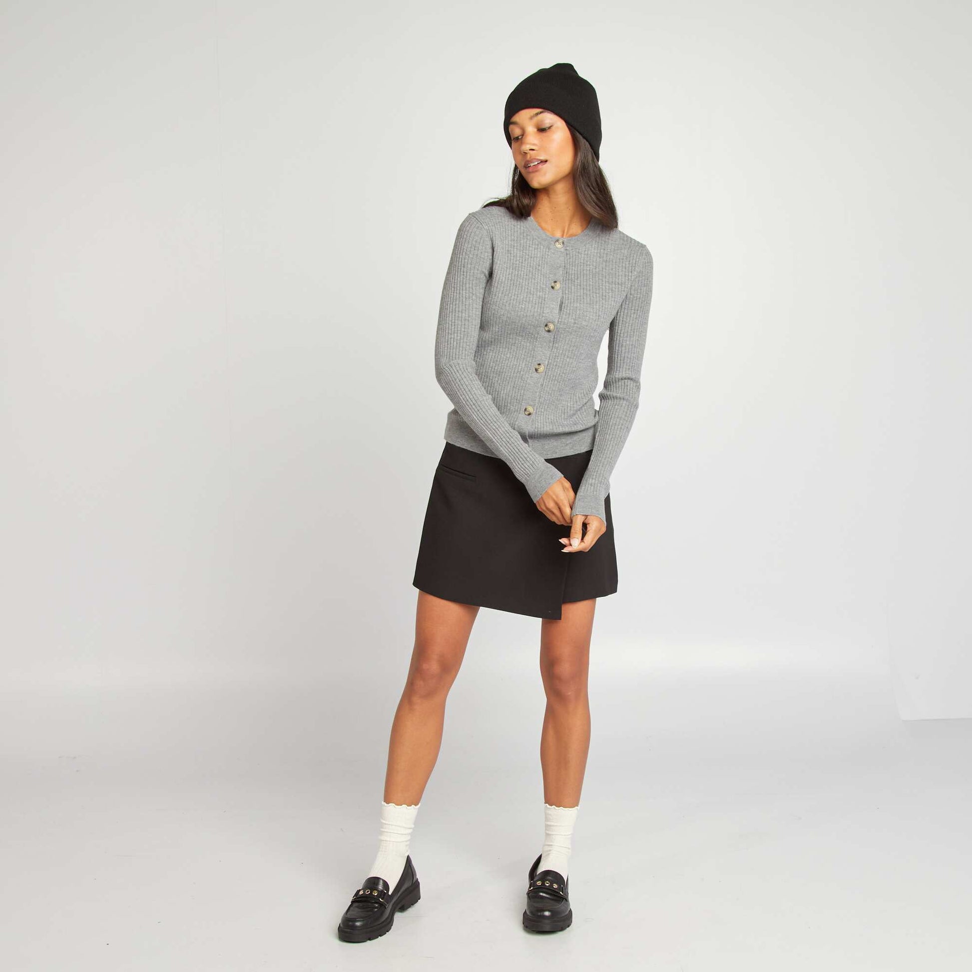 Gilet c tel Gris