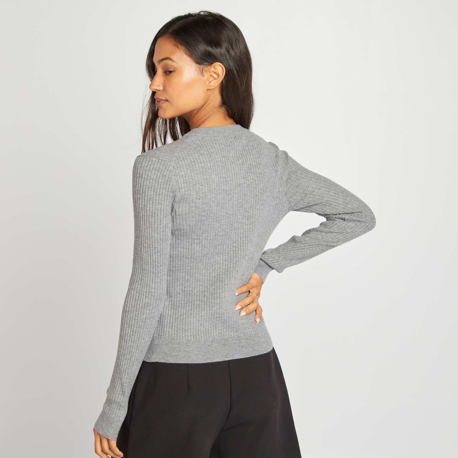 Gilet c tel Gris