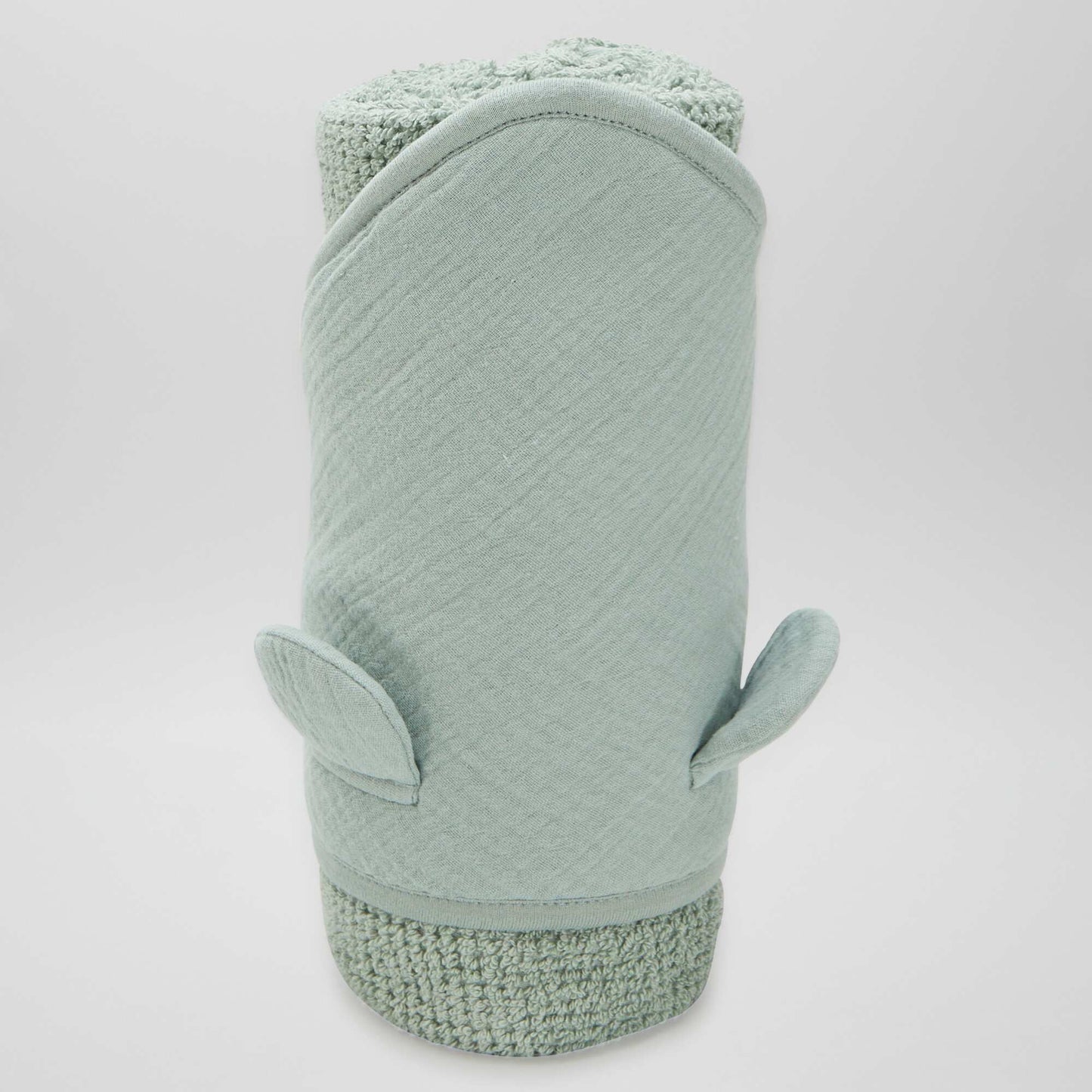 Cape de bain en éponge VERT