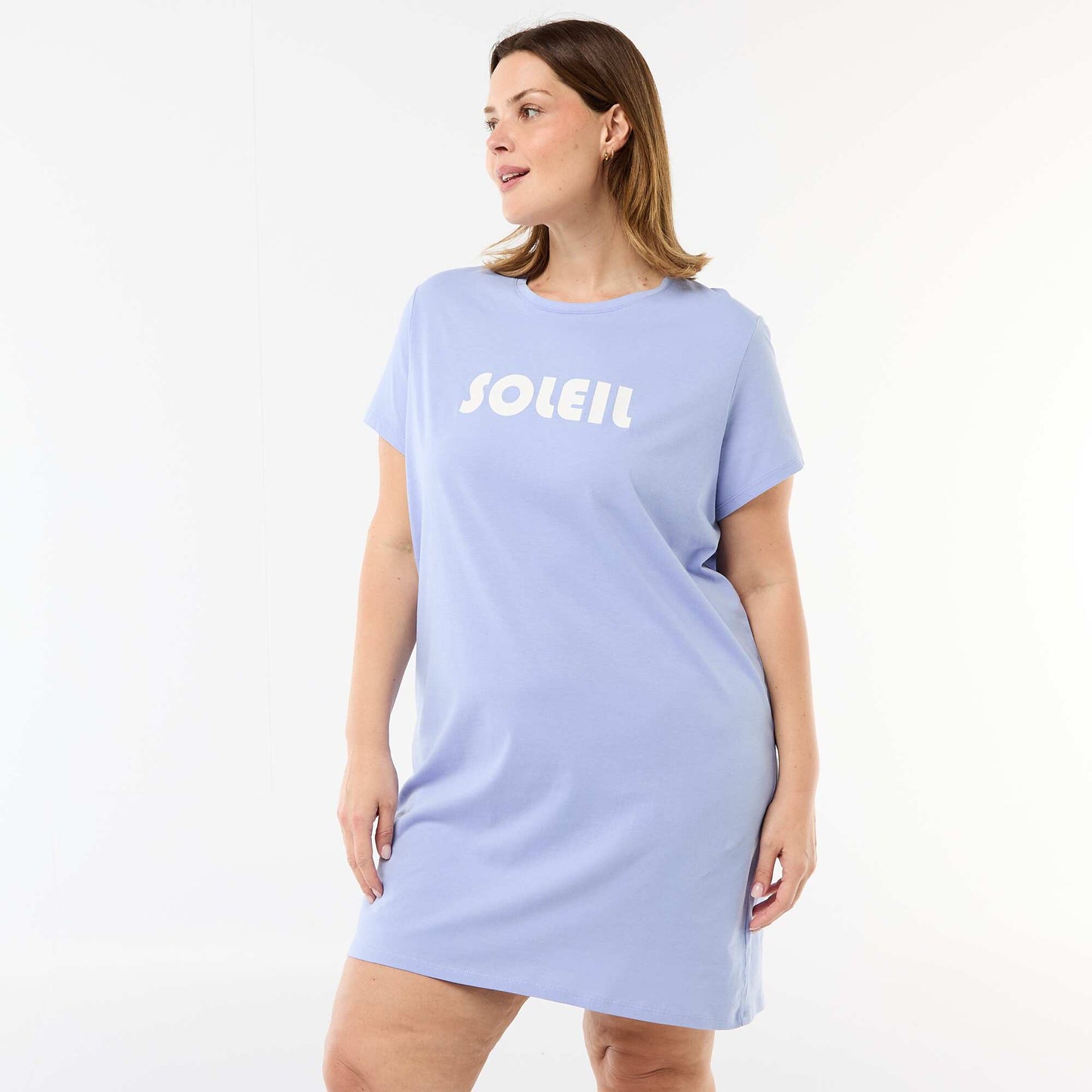 Chemise de nuit en jersey BLEU