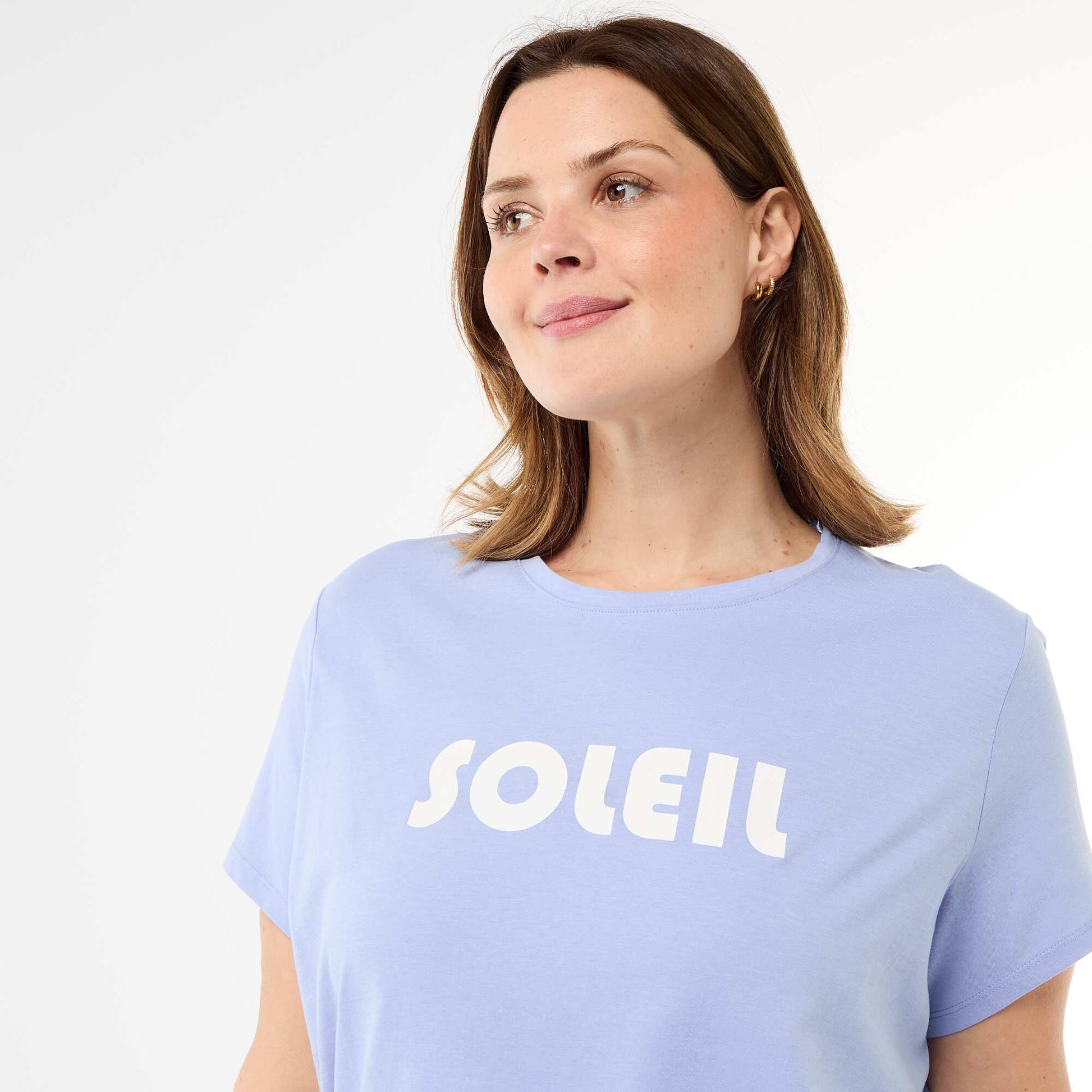 Chemise de nuit en jersey BLEU
