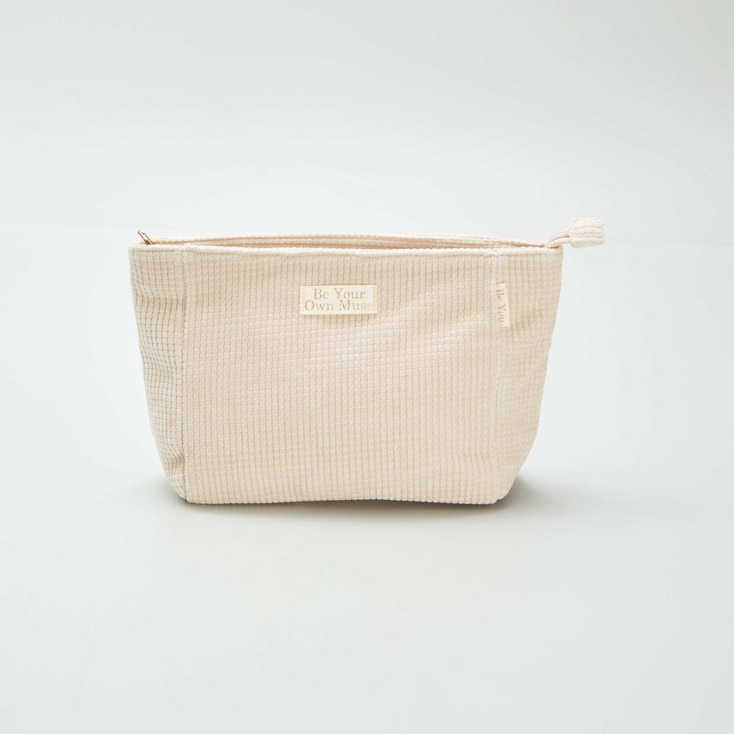 Trousse de toilettes beige