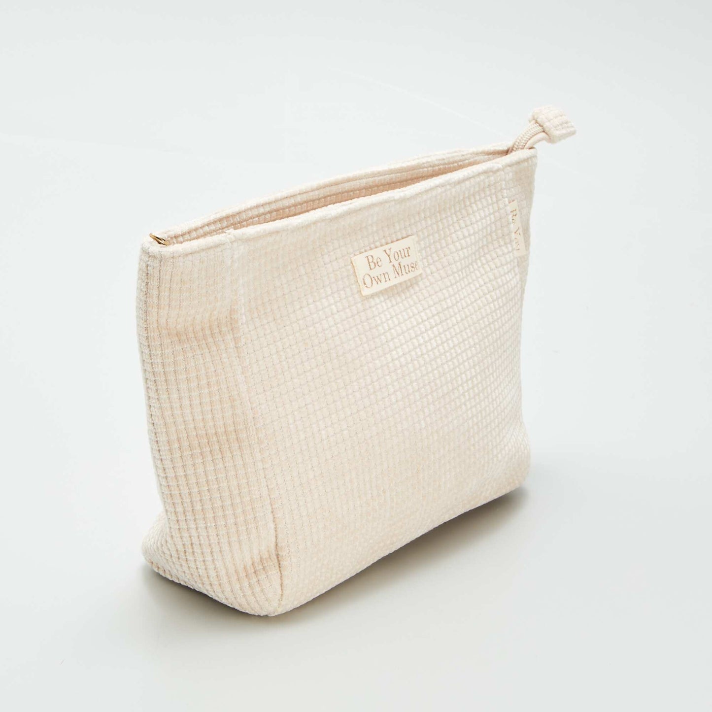 Trousse de toilettes beige