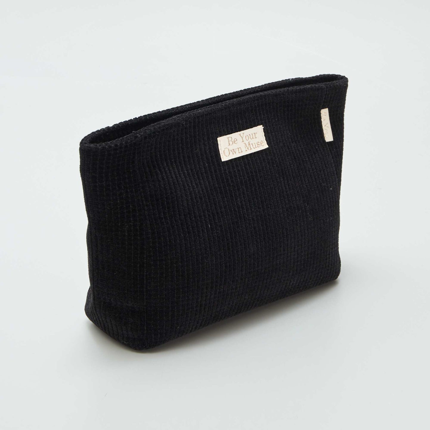 Trousse de toilettes en velours Noir