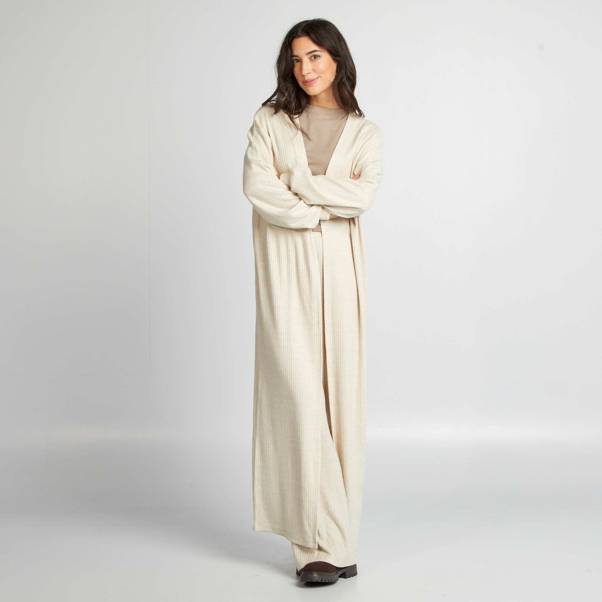 Gilet pans c tel Beige