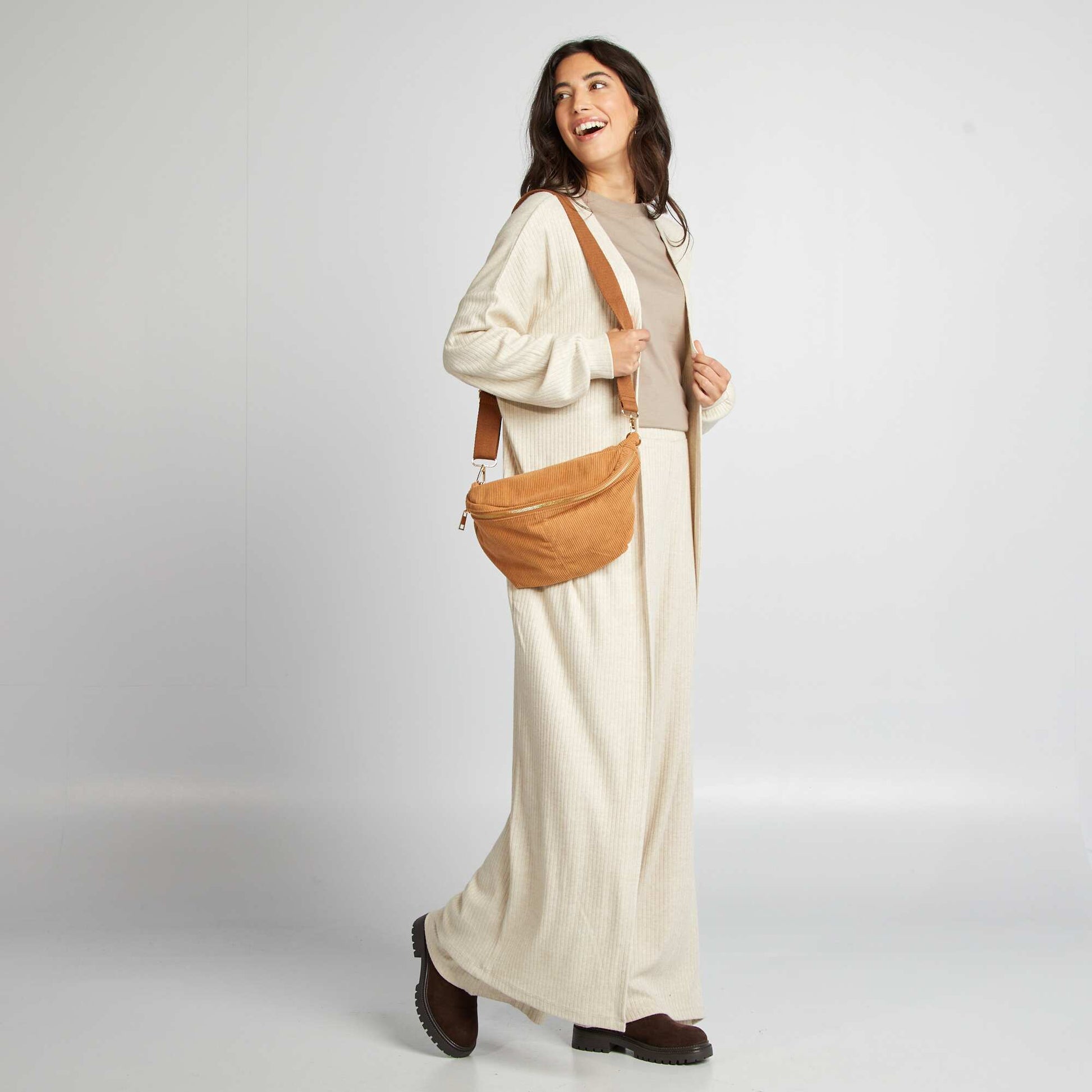 Gilet pans c tel Beige