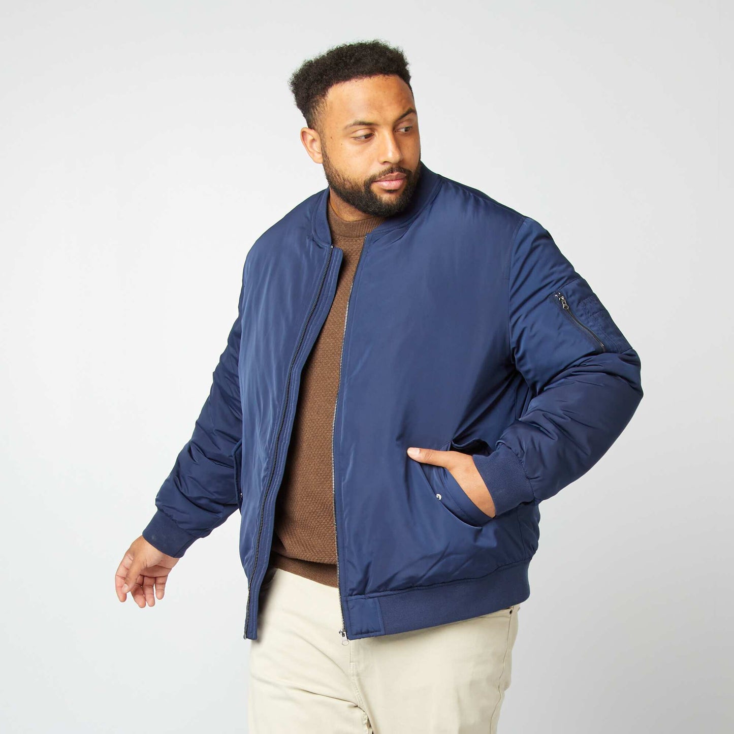 Blouson style bomber Noir