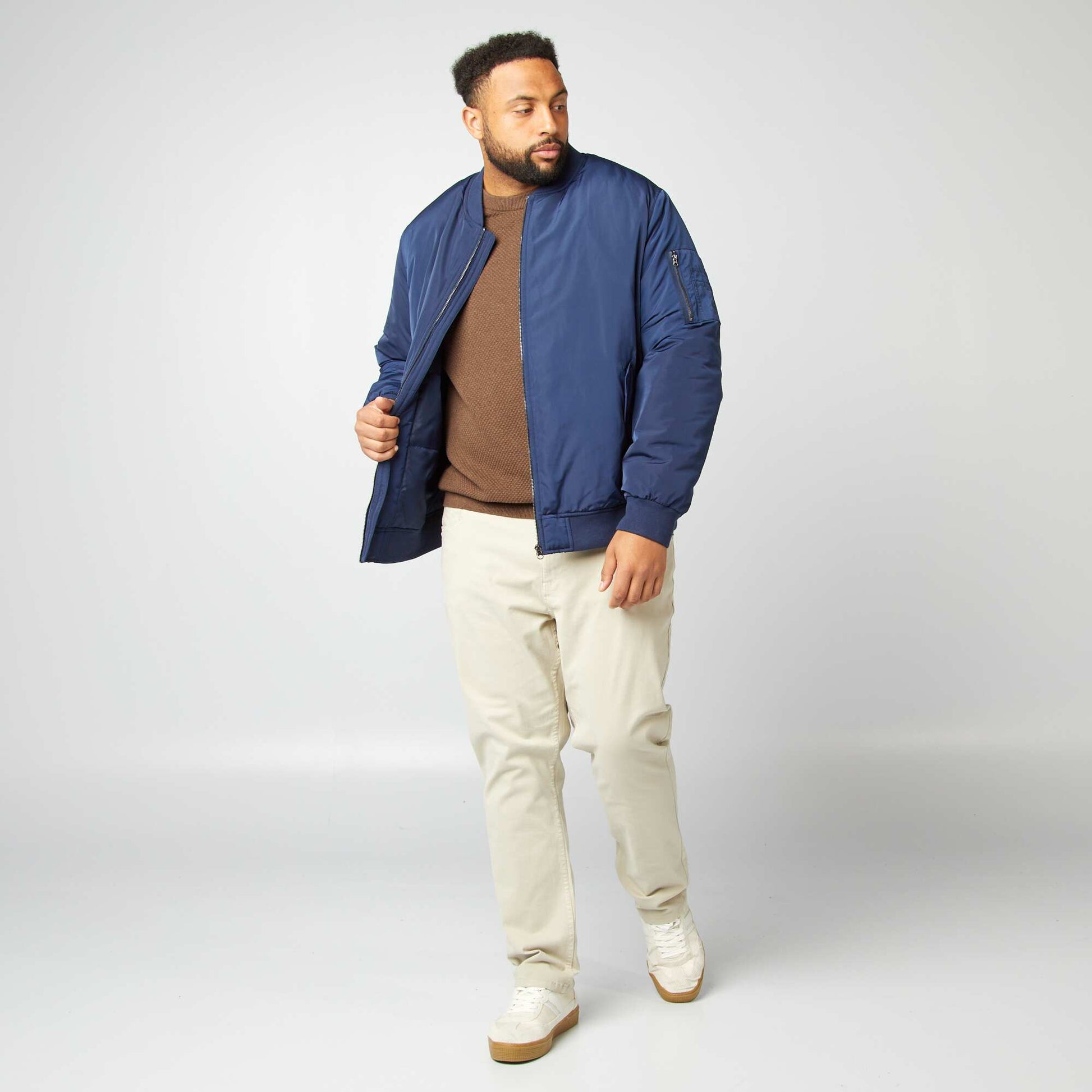 Blouson style bomber Noir