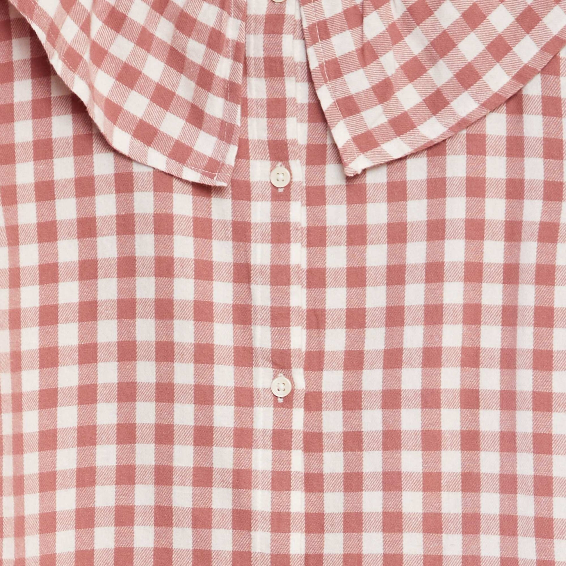 Ensemble pyjama long carreaux - 2 pi ces ROSE