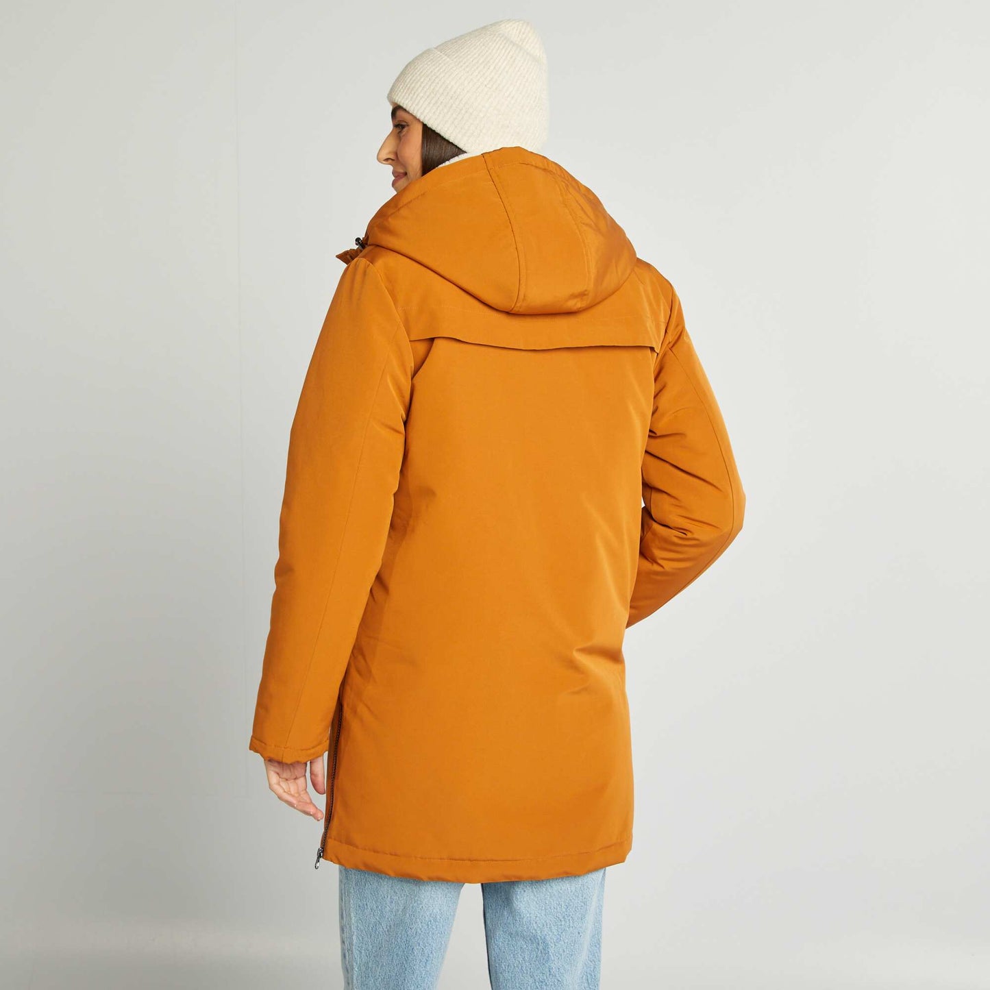 Parka fourrée 3-en-1 Marron