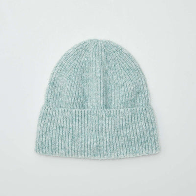 Bonnet en maille c tel Vert