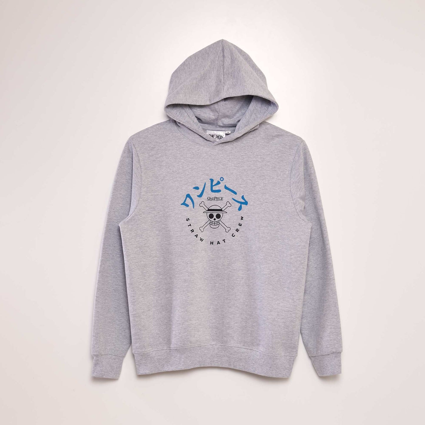 Sweat en molleton 'One Piece' Gris