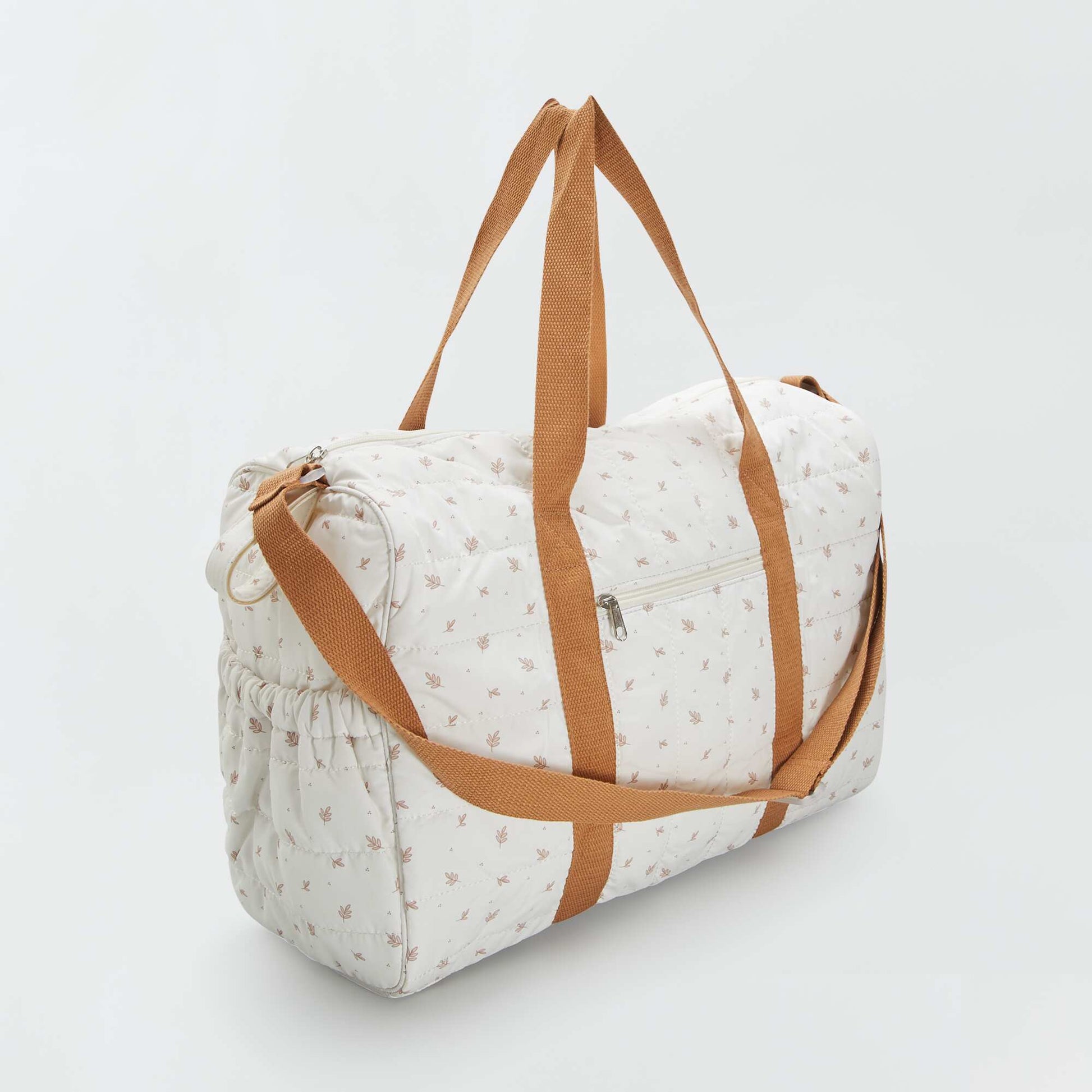 Sac à langer avec tapis et attache poussette Blanc