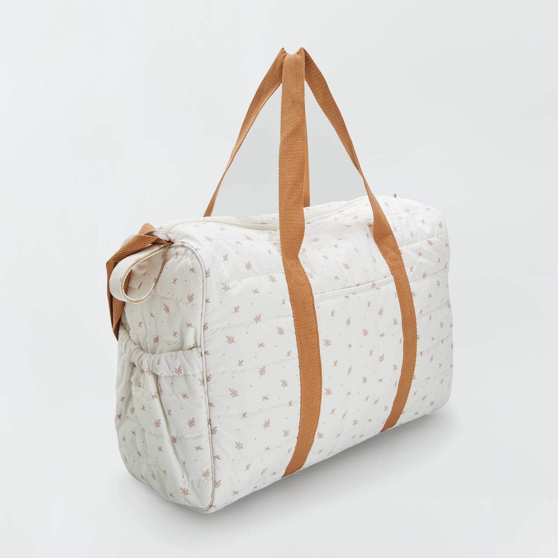 Sac à langer avec tapis et attache poussette Blanc