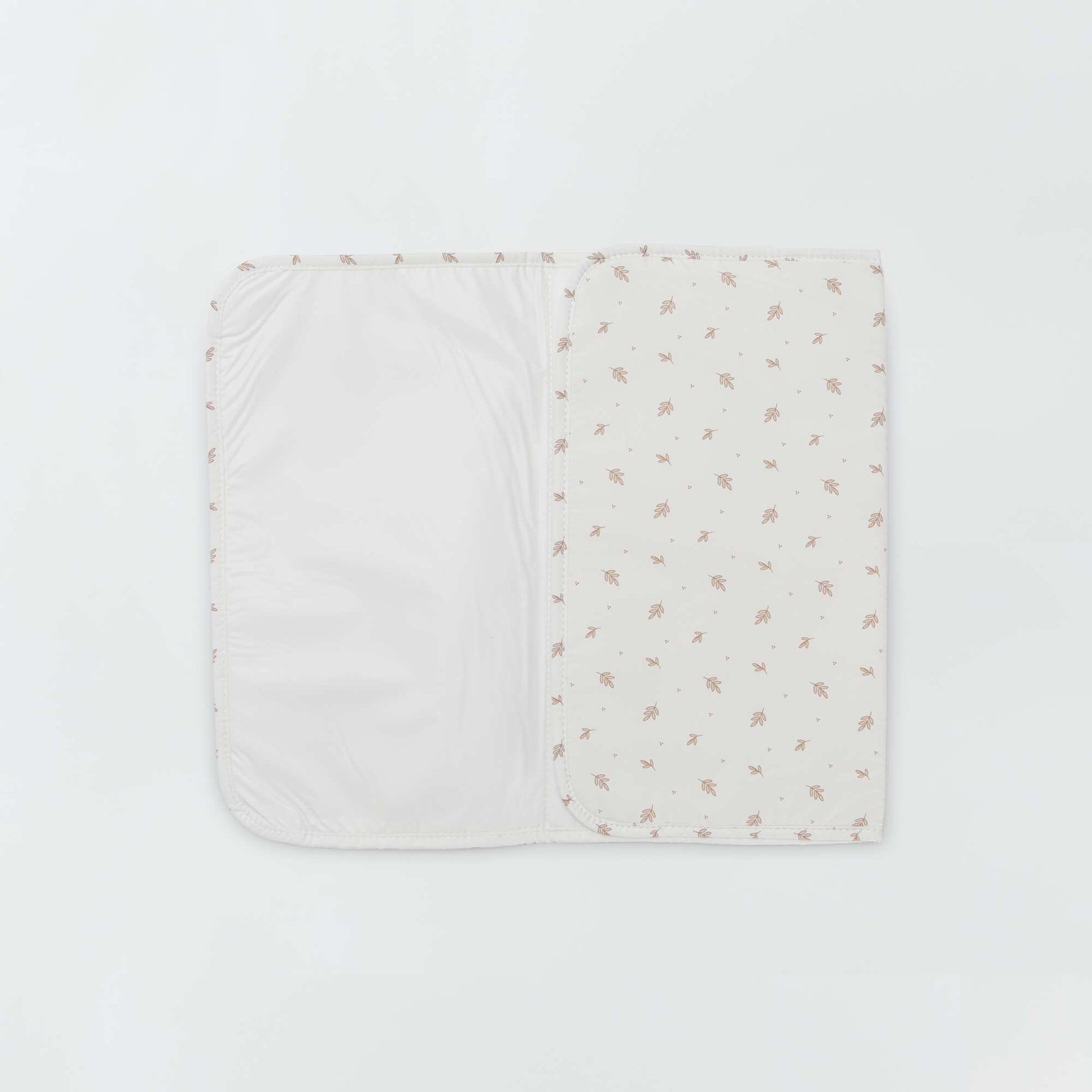 Sac à langer avec tapis et attache poussette Blanc